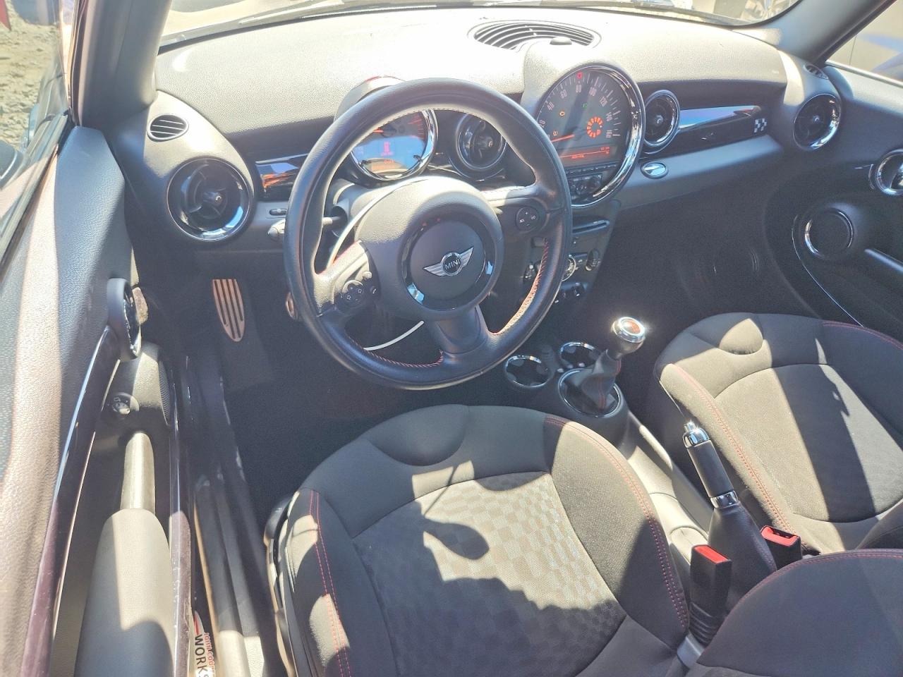 2011 Mini Cooper John Cooper Works Black vin: WMWSV9C57BTZ97115