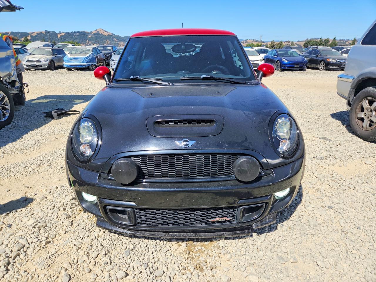 2011 Mini Cooper John Cooper Works Black vin: WMWSV9C57BTZ97115