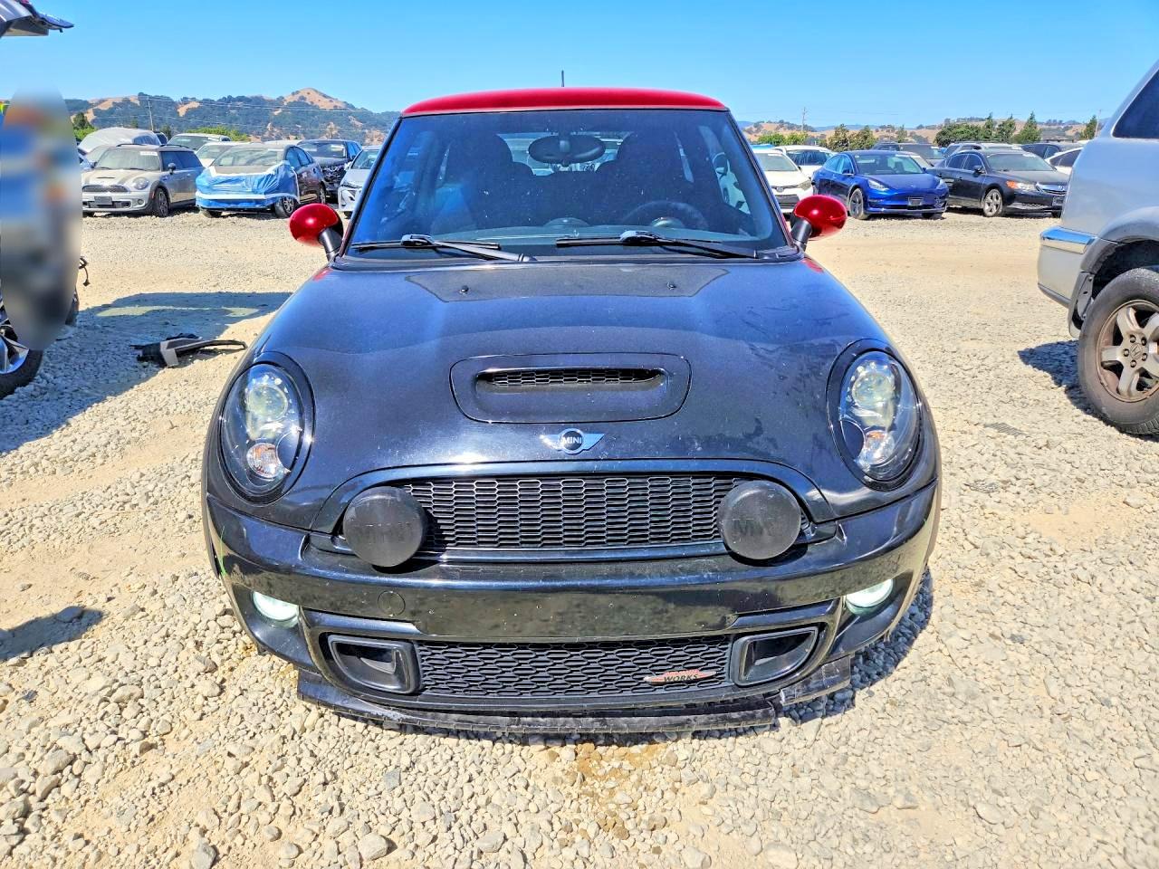 2011 Mini Cooper John Cooper Works Black vin: WMWSV9C57BTZ97115