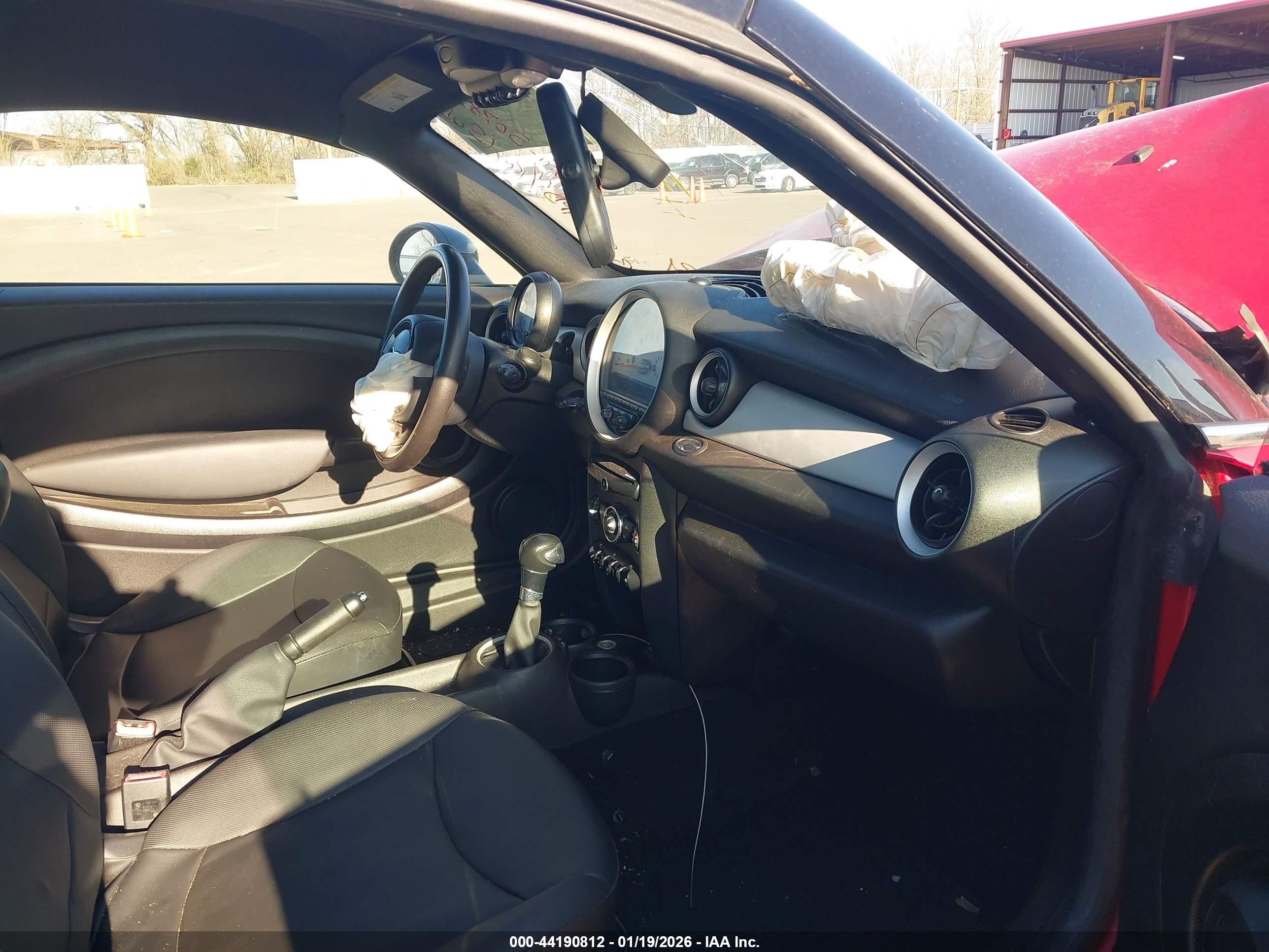 2014 Mini Coupe Cooper Красный vin: WMWSX1C53ET507835