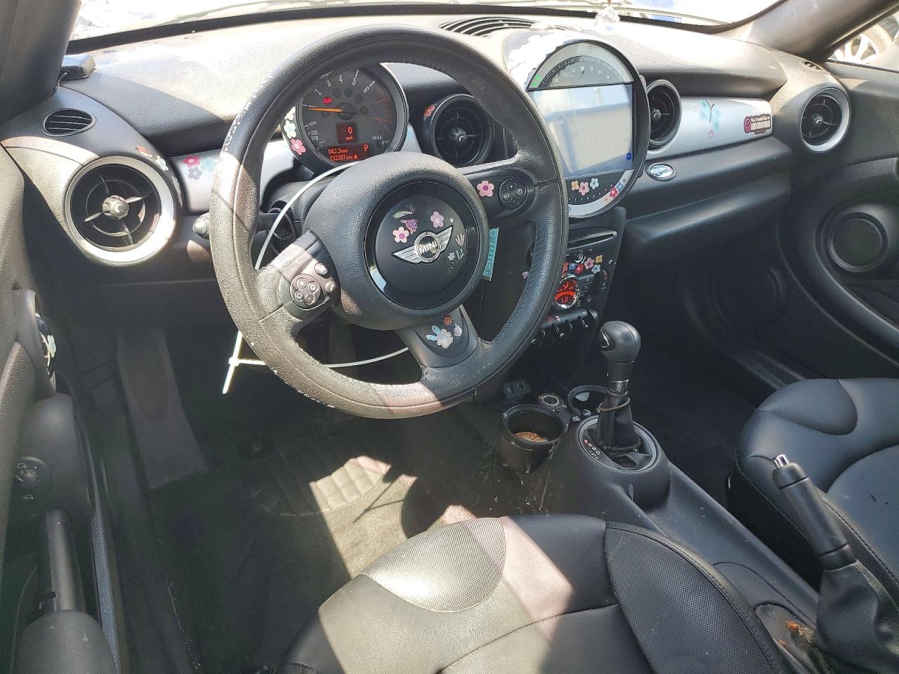 2015 Mini Cooper Coupe Blue vin: WMWSX1C5XFT508210