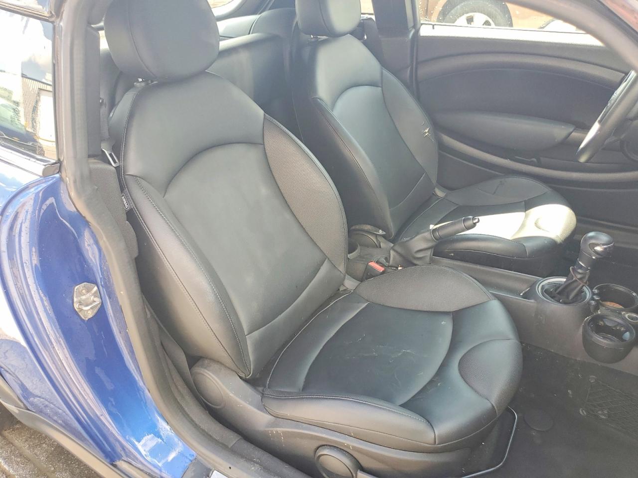 2015 Mini Cooper Coupe Blue vin: WMWSX1C5XFT508210