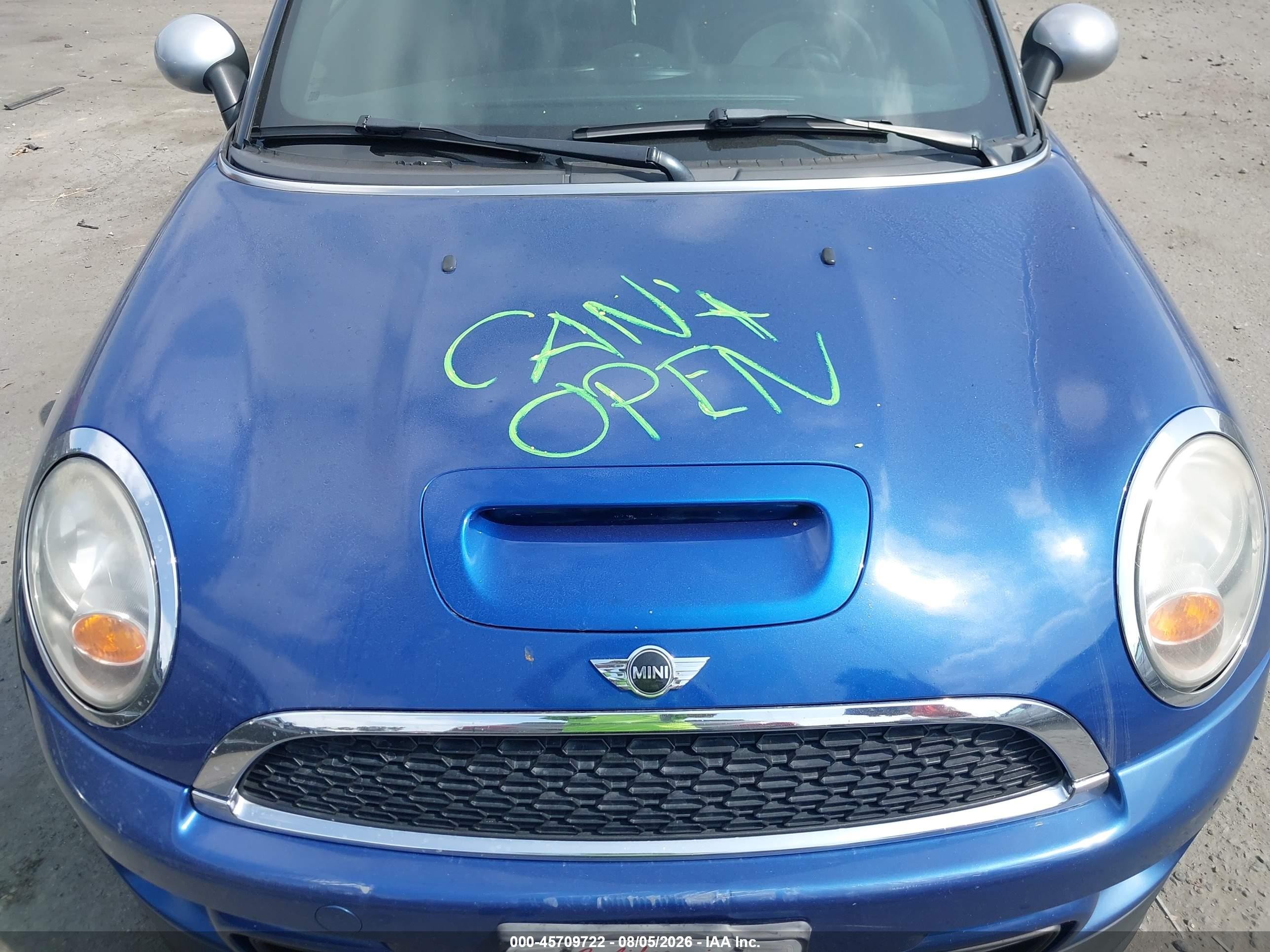 2013 Mini Coupe Cooper S Синий vin: WMWSX3C50DT466896