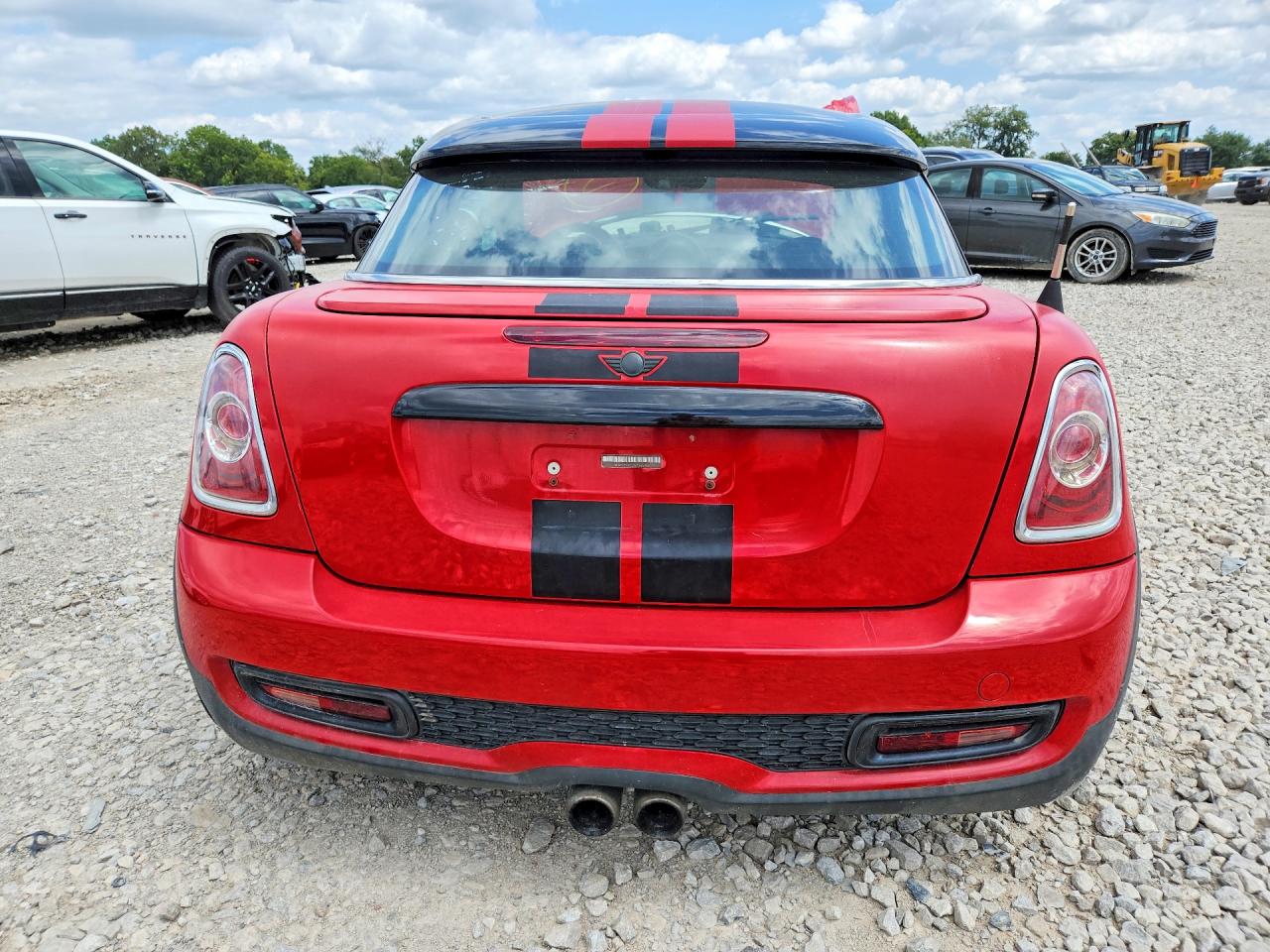 2014 Mini Cooper Coupe S Red vin: WMWSX3C52ET409195