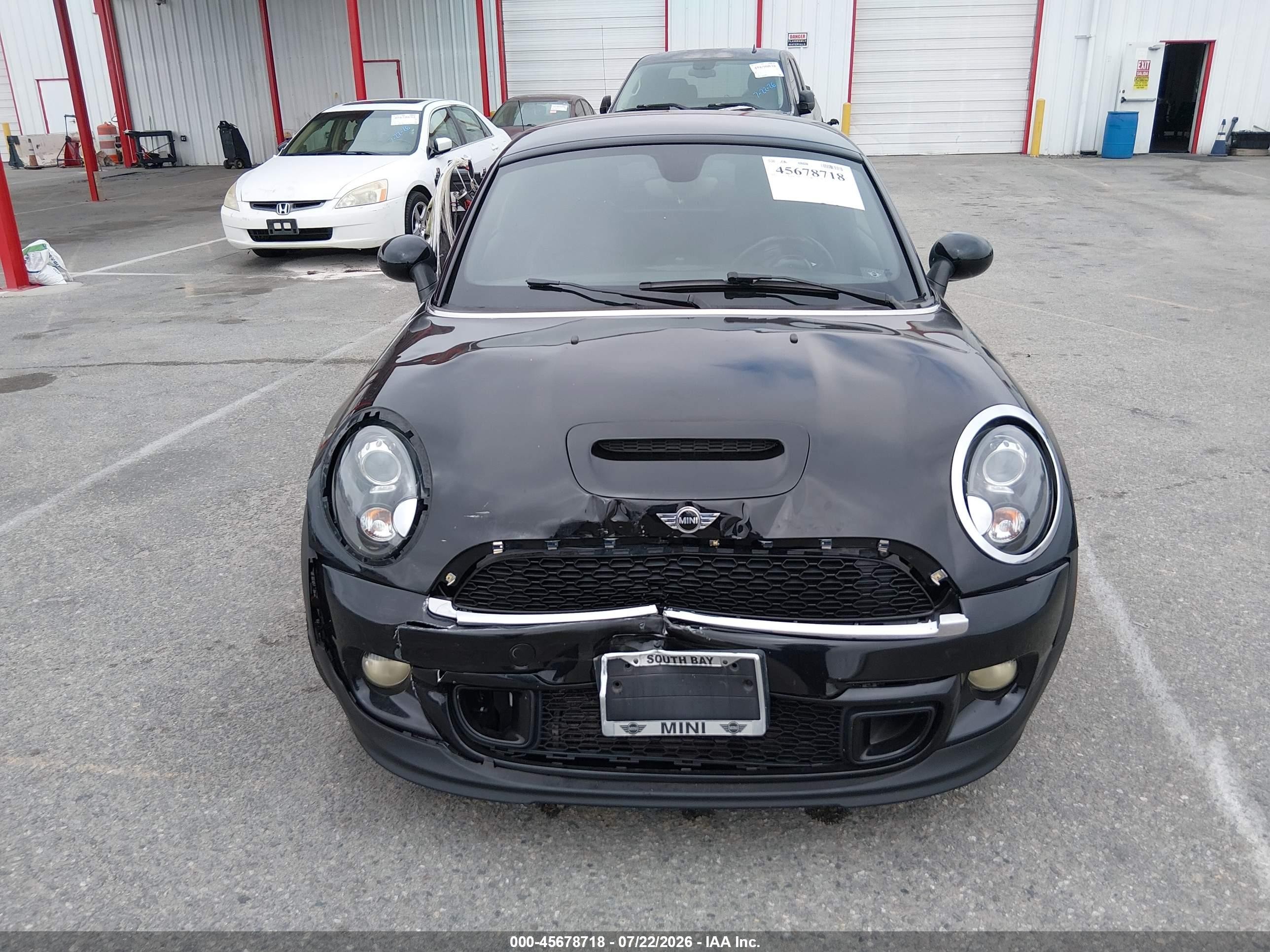 2013 Mini Coupe Cooper S Черный vin: WMWSX3C53DT466262