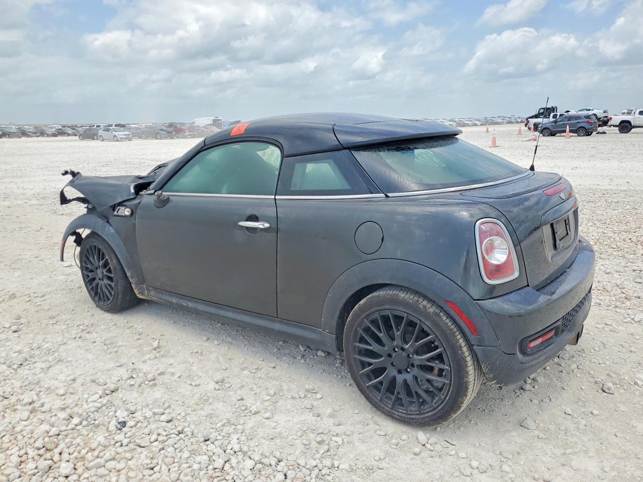 2013 Mini Cooper Coupe S Charcoal vin: WMWSX3C53DT772555