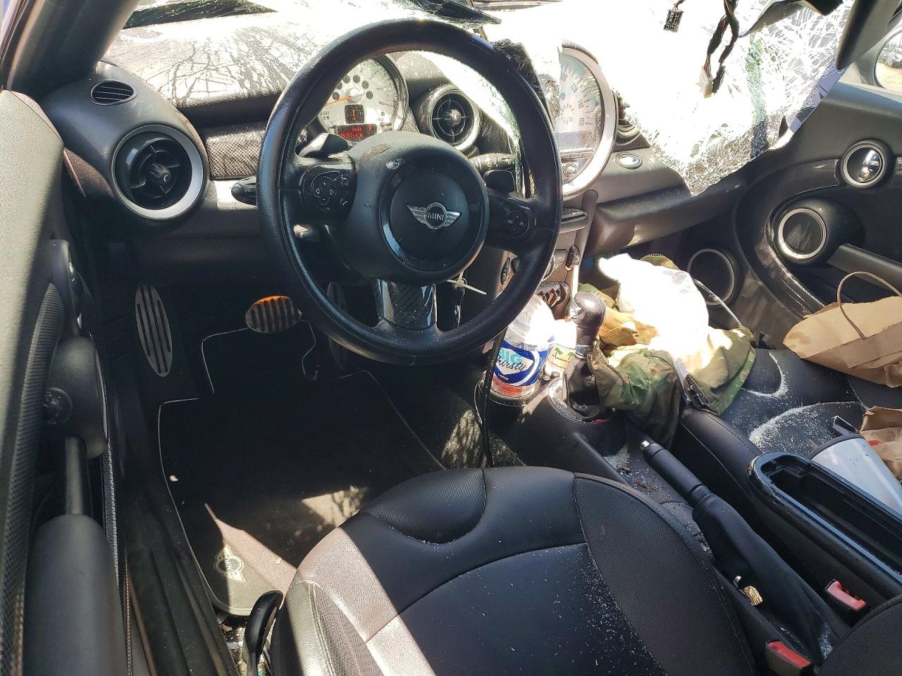 2012 Mini Cooper Coupe S Blue vin: WMWSX3C56CT466030