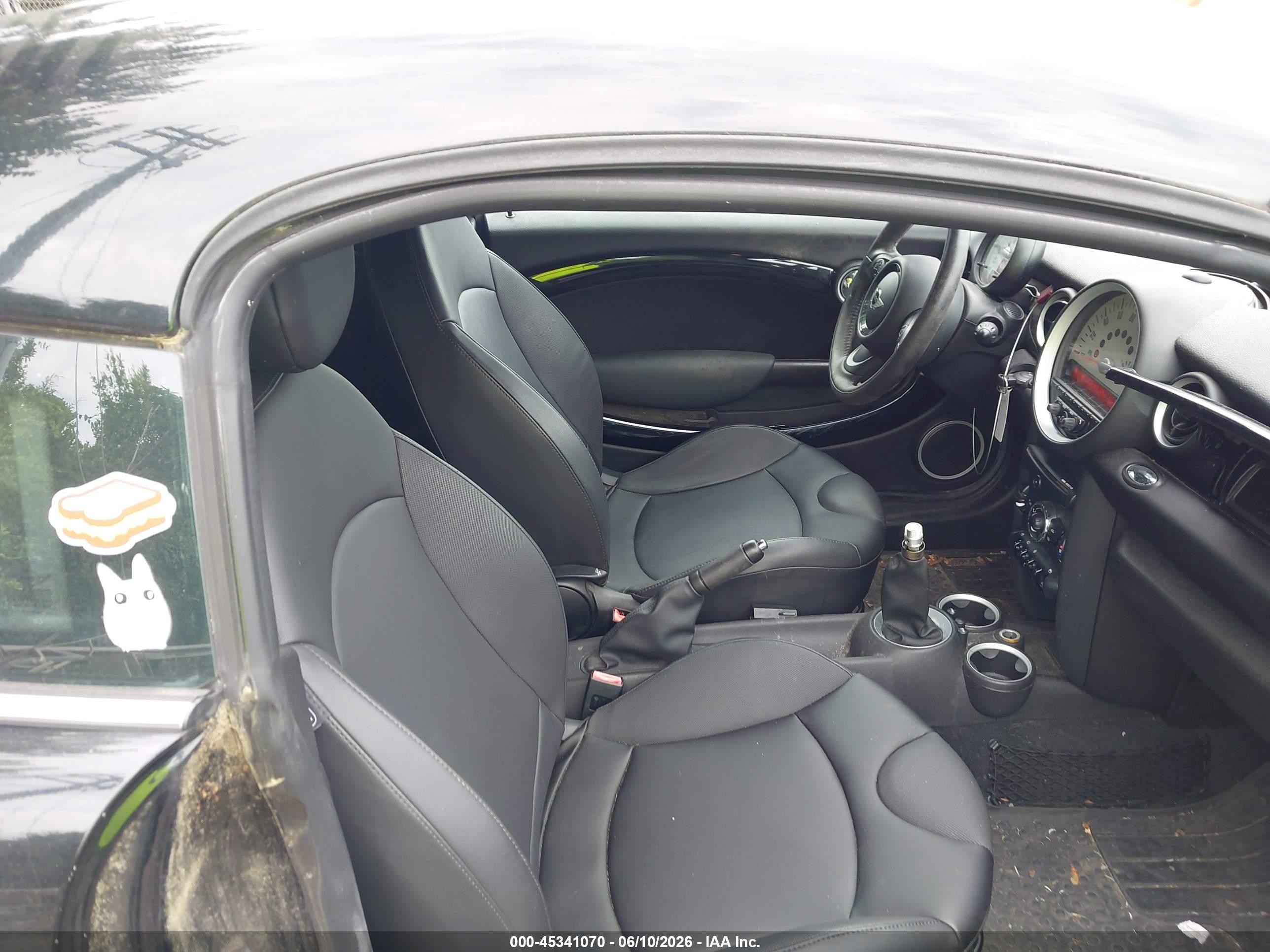 2014 Mini Coupe Cooper S Черный vin: WMWSX3C57ET409287