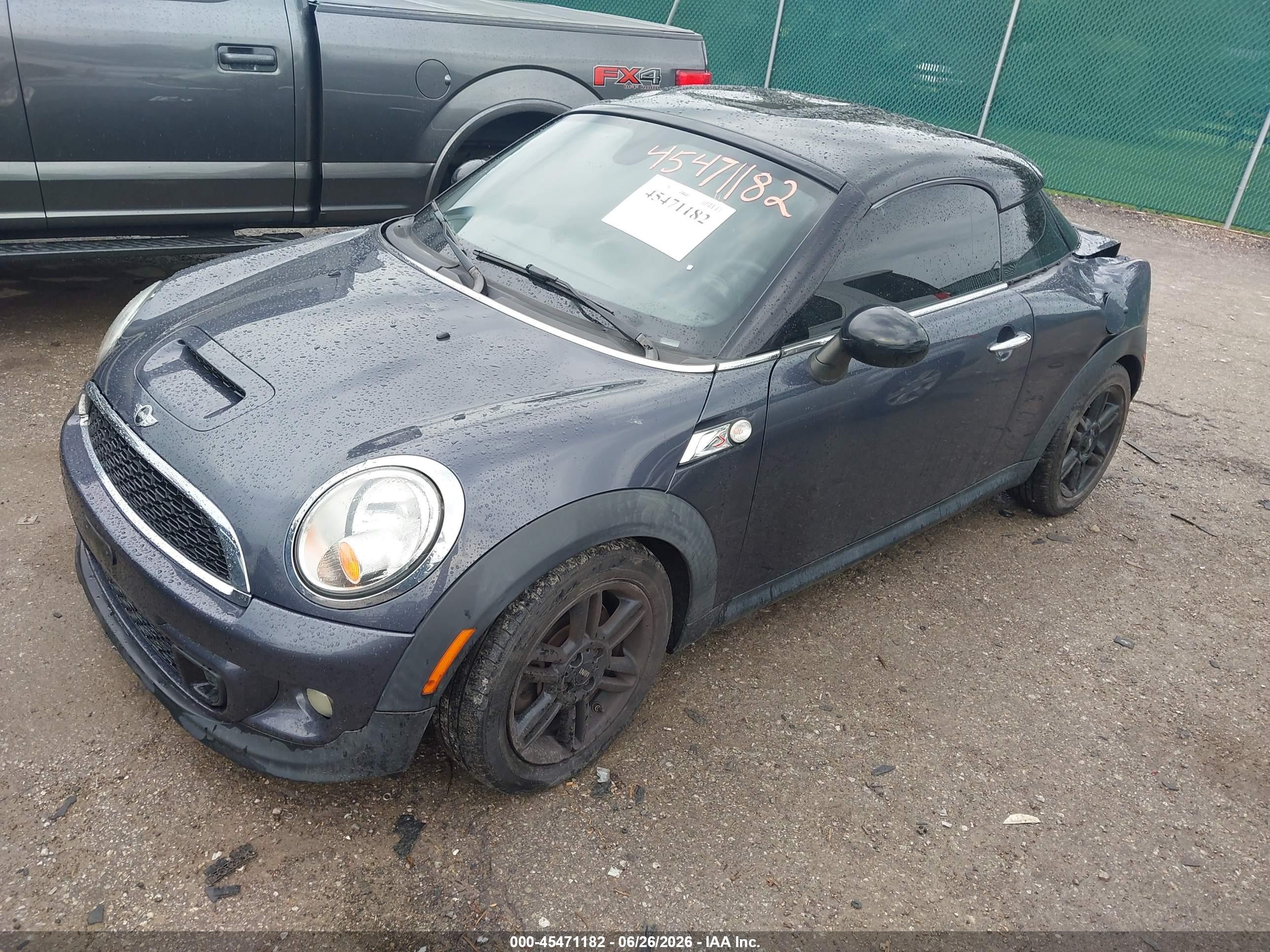 2014 Mini Coupe Cooper S Navy vin: WMWSX3C58ET772729