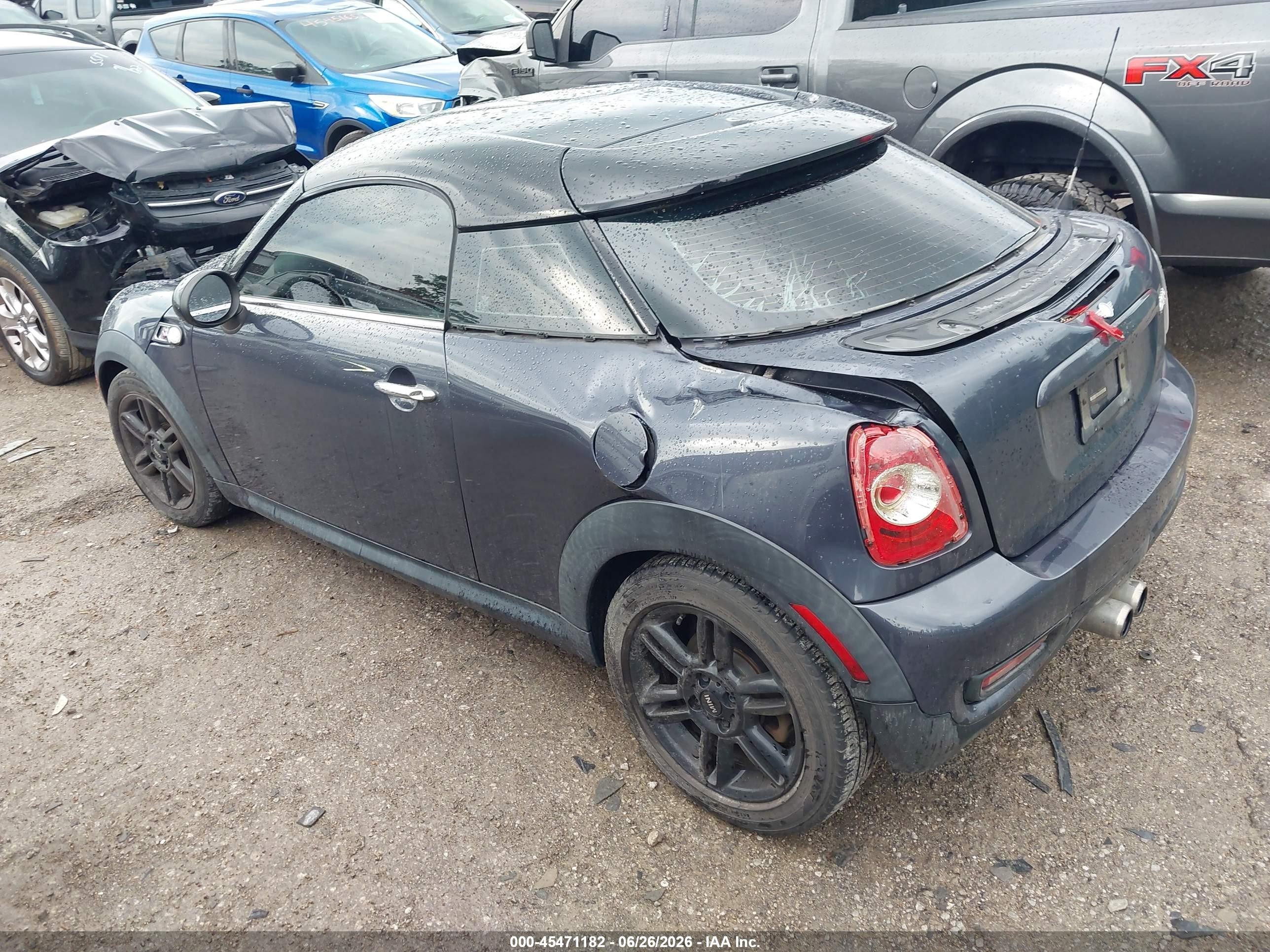 2014 Mini Coupe Cooper S Navy vin: WMWSX3C58ET772729