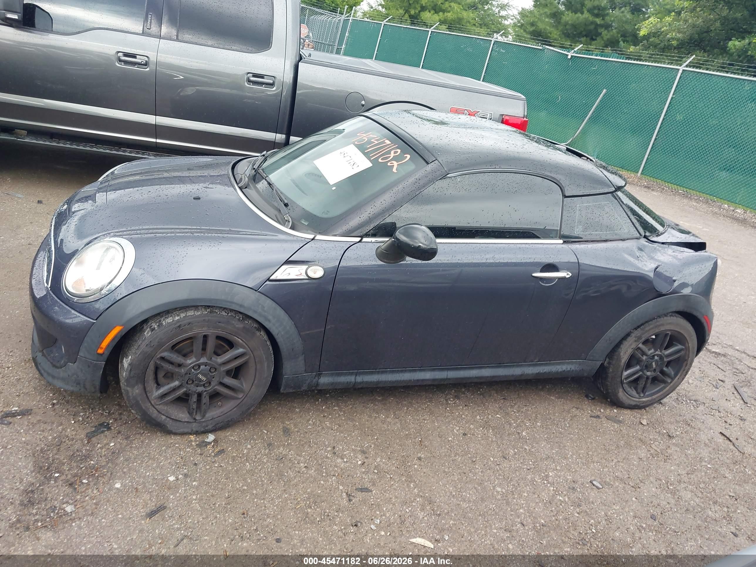 2014 Mini Coupe Cooper S Navy vin: WMWSX3C58ET772729