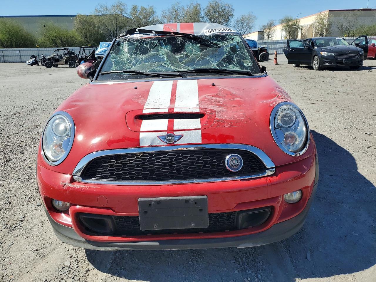 2012 Mini Cooper Coupe S Red vin: WMWSX3C5XCT154678