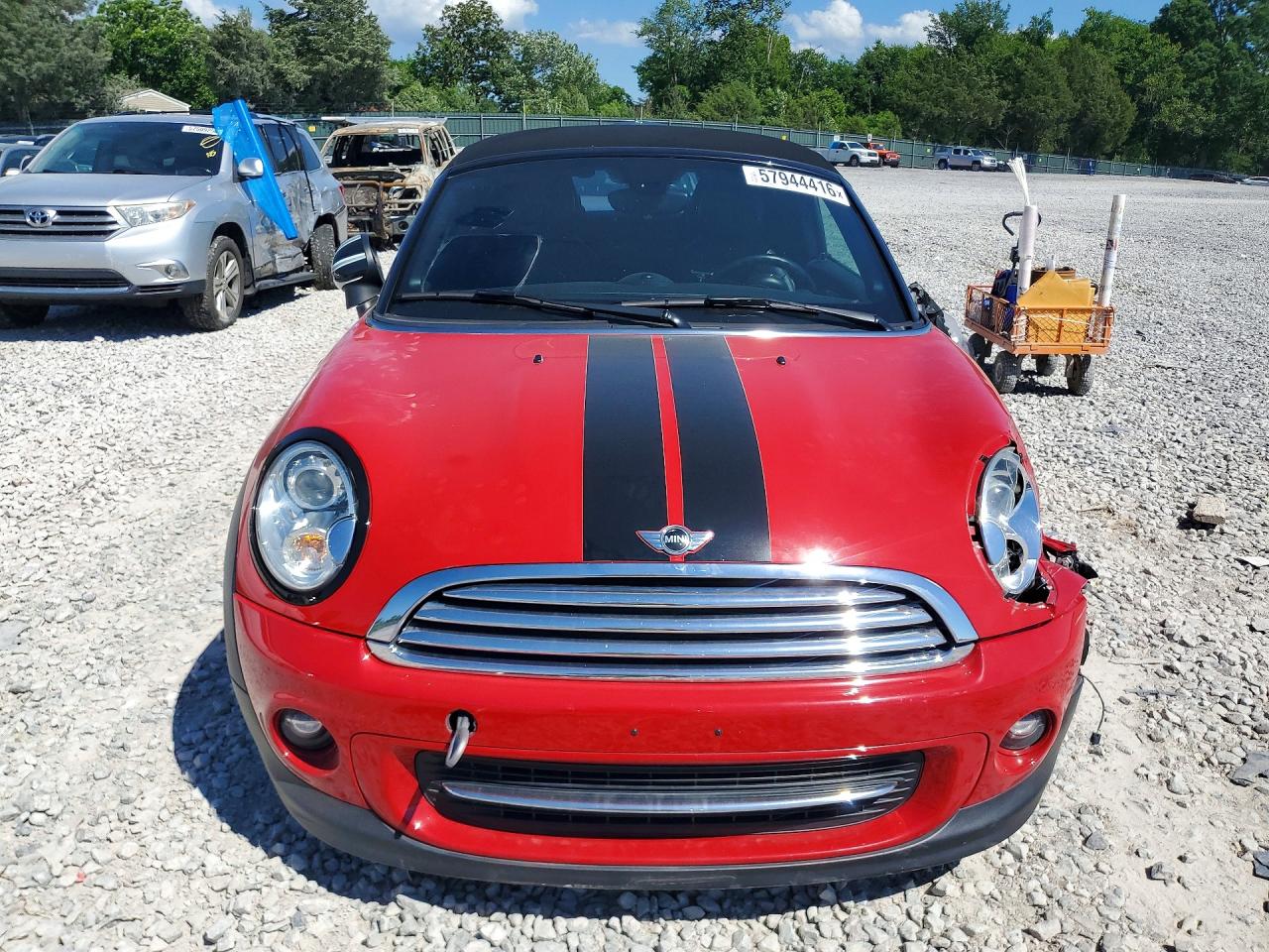 2015 Mini Cooper Roadster Red vin: WMWSY1C53FT626015