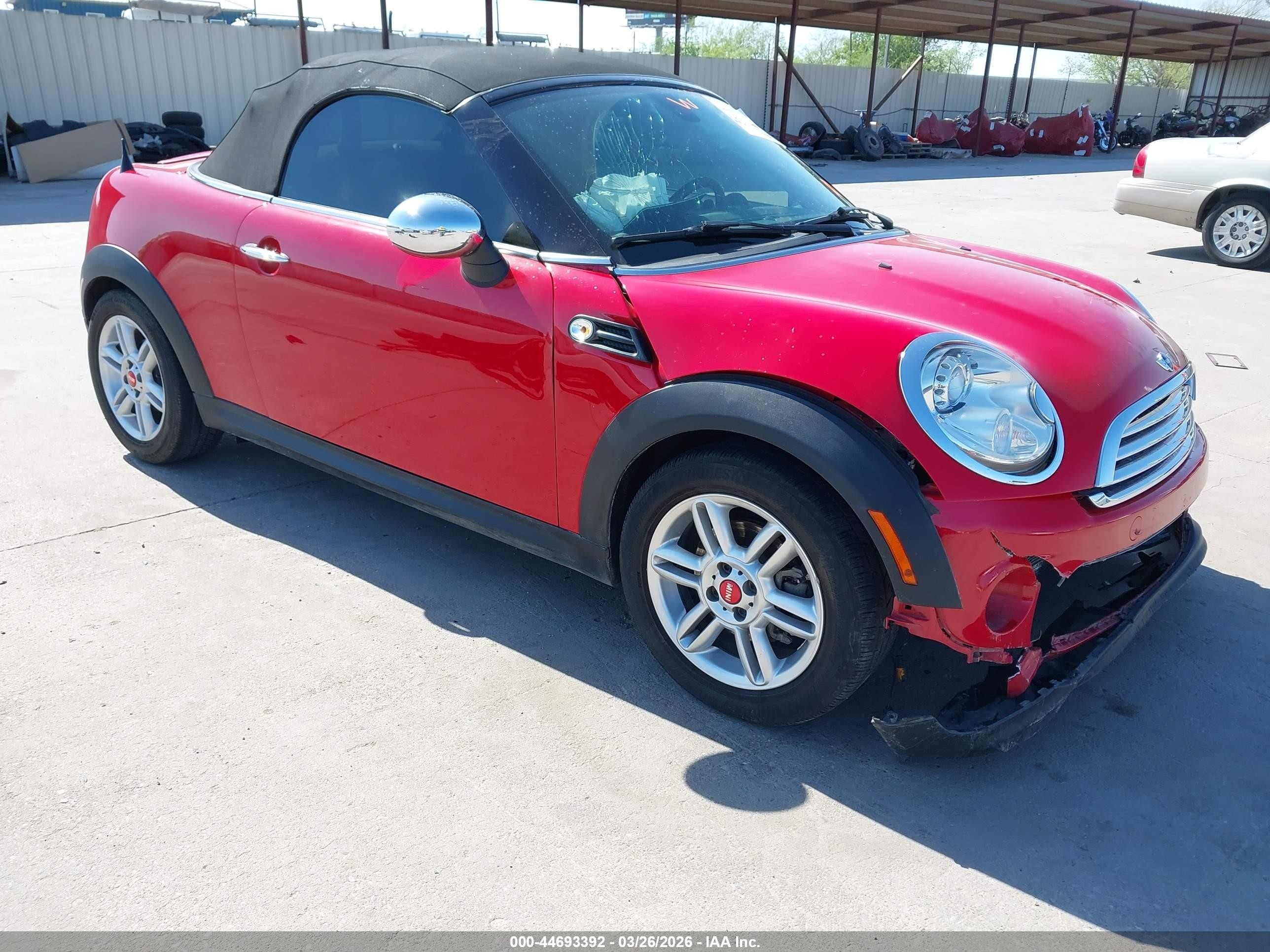 2015 Mini Roadster Cooper Black vin: WMWSY1C54FT719724