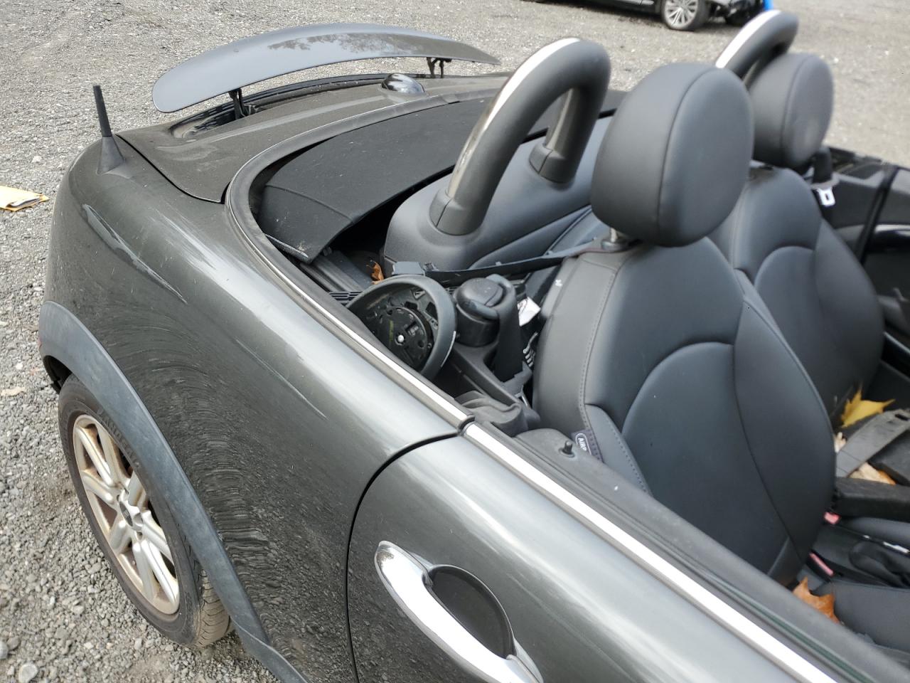 2014 Mini Cooper Roadster S Charcoal vin: WMWSY3C52ET566447