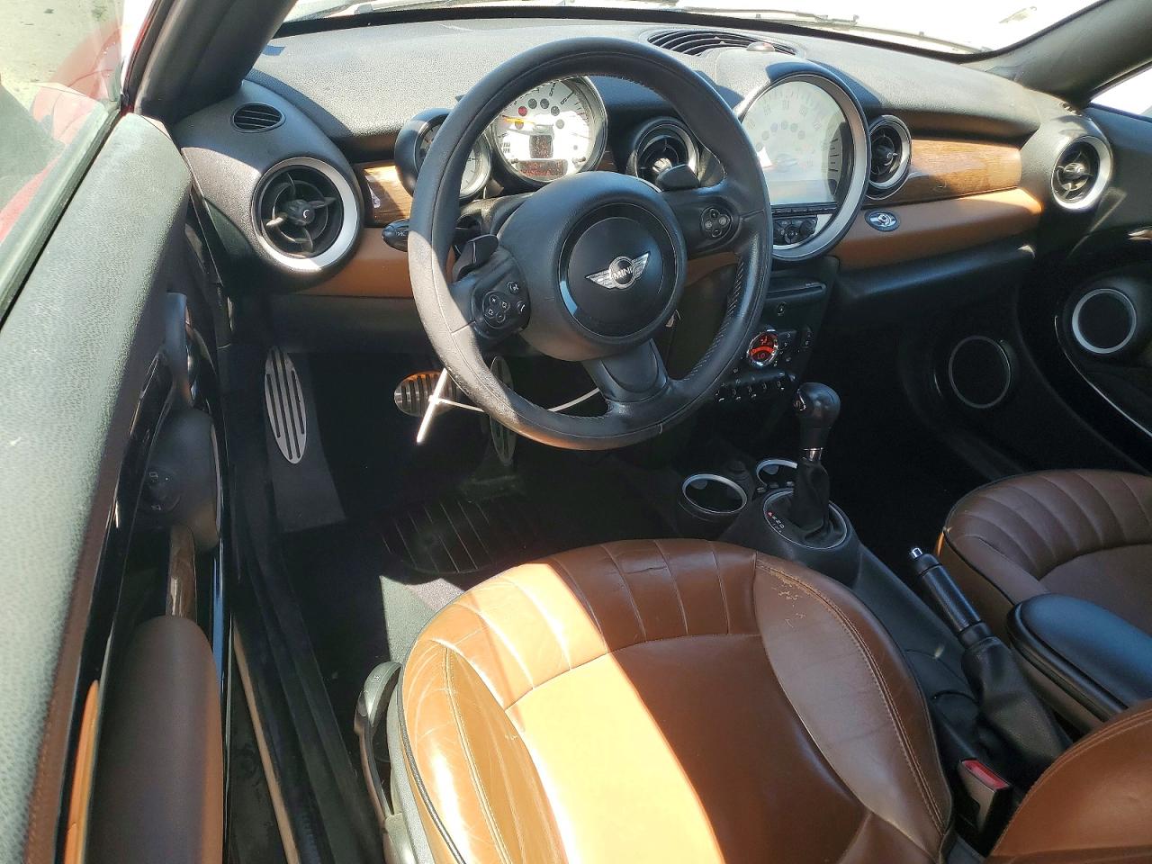 2012 Mini Cooper Roadster S Red vin: WMWSY3C59CT144253