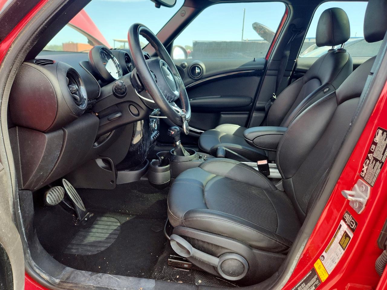 2014 Mini Cooper Countryman Jcw Red vin: WMWXD1C56EWL99644