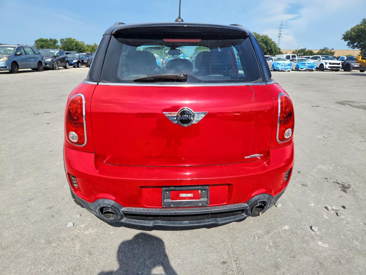 2014 Mini Cooper Countryman Jcw Red vin: WMWXD1C56EWL99644