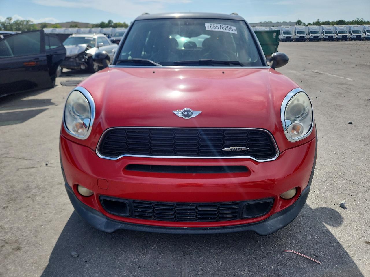 2014 Mini Cooper Countryman Jcw Red vin: WMWXD1C56EWL99644