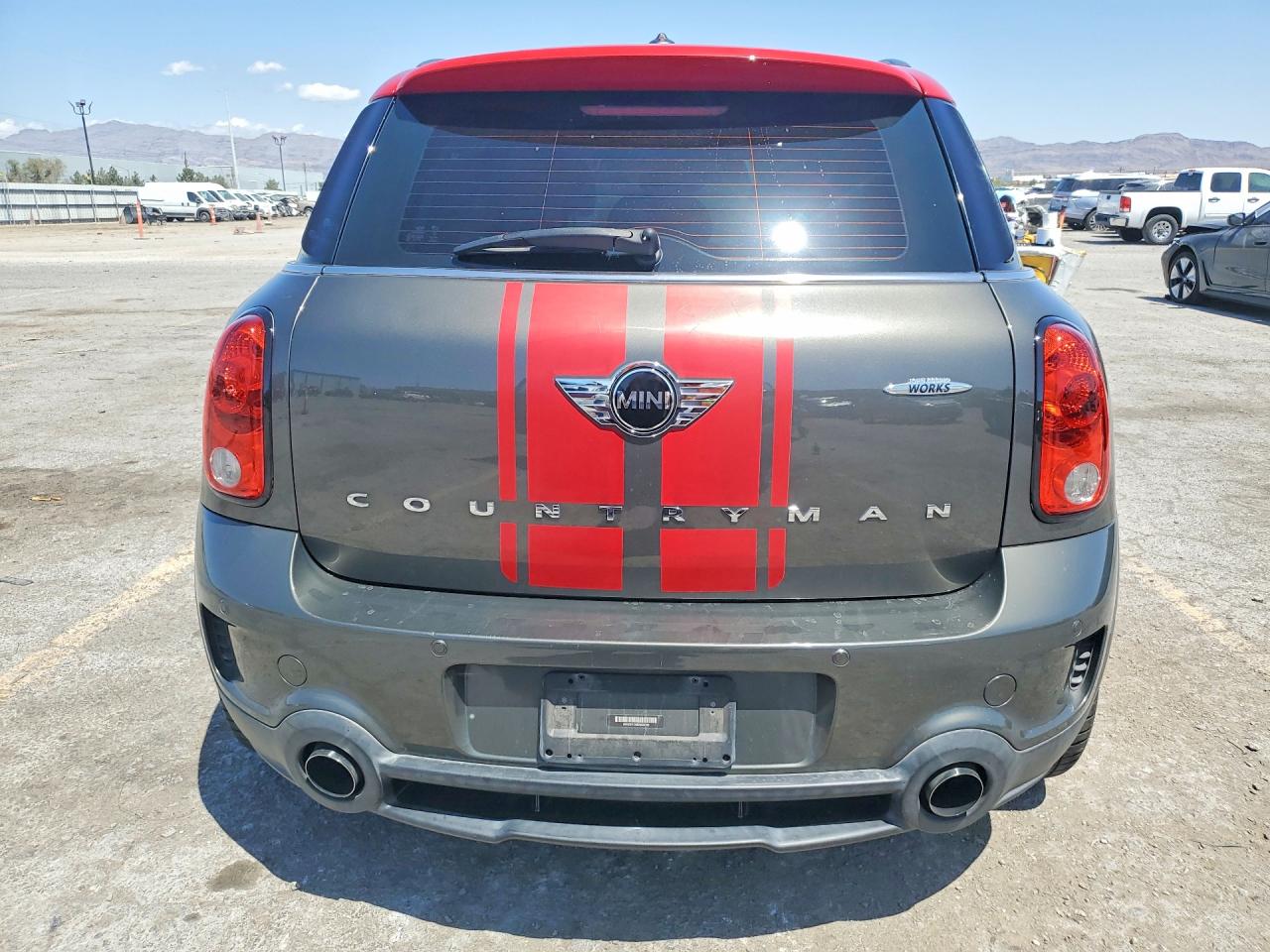 2014 Mini Cooper Countryman Jcw Серый vin: WMWXD1C59EWS34722