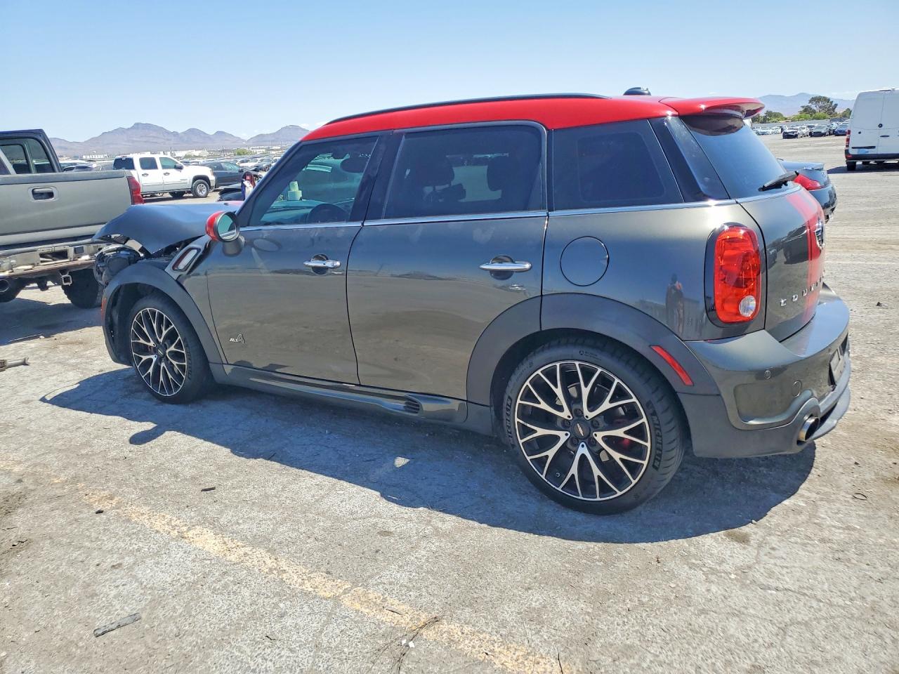 2014 Mini Cooper Countryman Jcw Серый vin: WMWXD1C59EWS34722