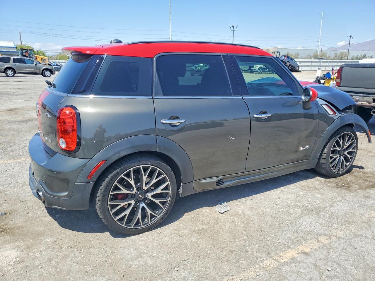 2014 Mini Cooper Countryman Jcw Серый vin: WMWXD1C59EWS34722