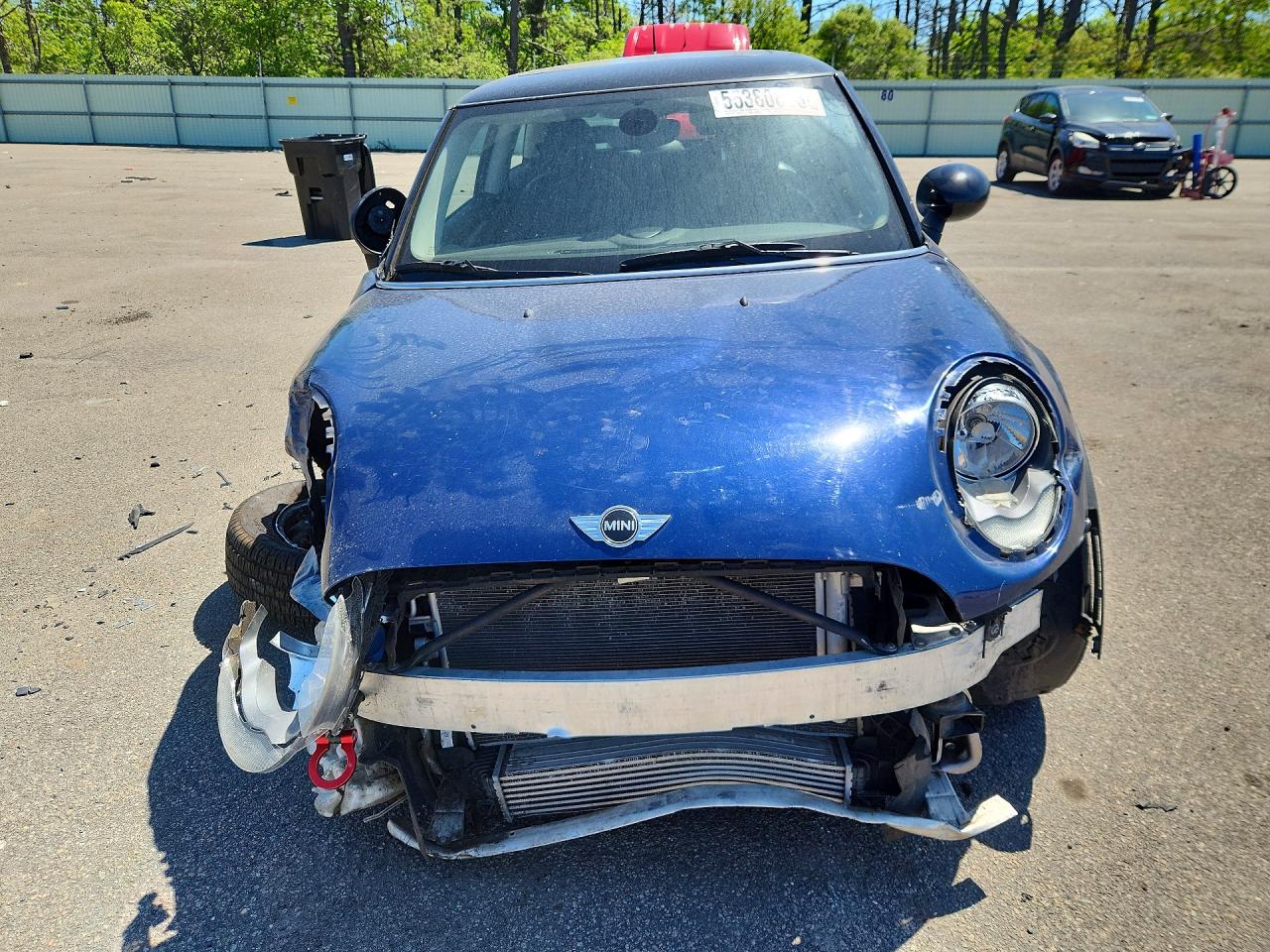 2014 Mini Cooper Blue vin: WMWXM5C50ET934010