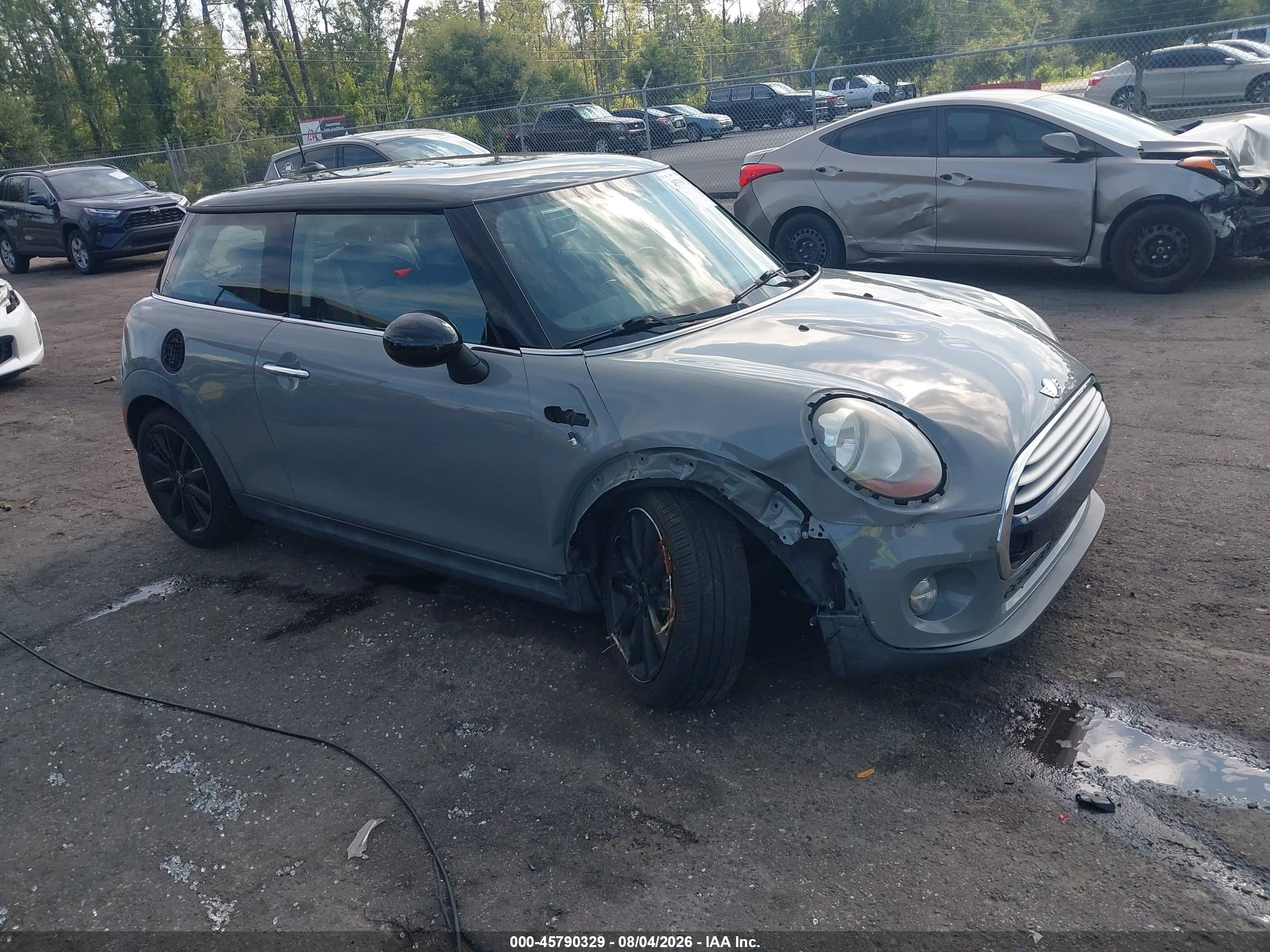 2014 Mini Hardtop Cooper Серый vin: WMWXM5C50ET936677