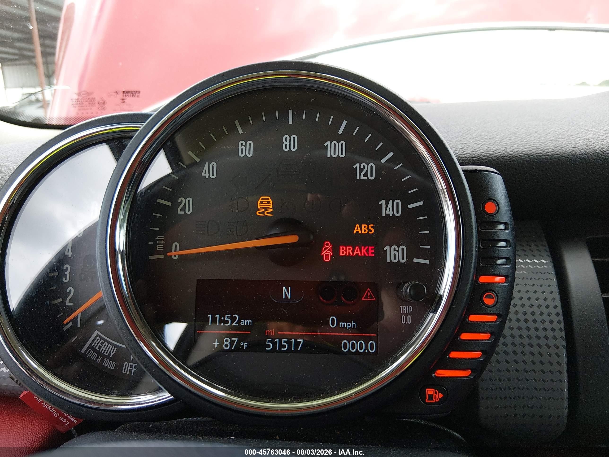 2014 Mini Hardtop Cooper Красный vin: WMWXM5C50ET971980
