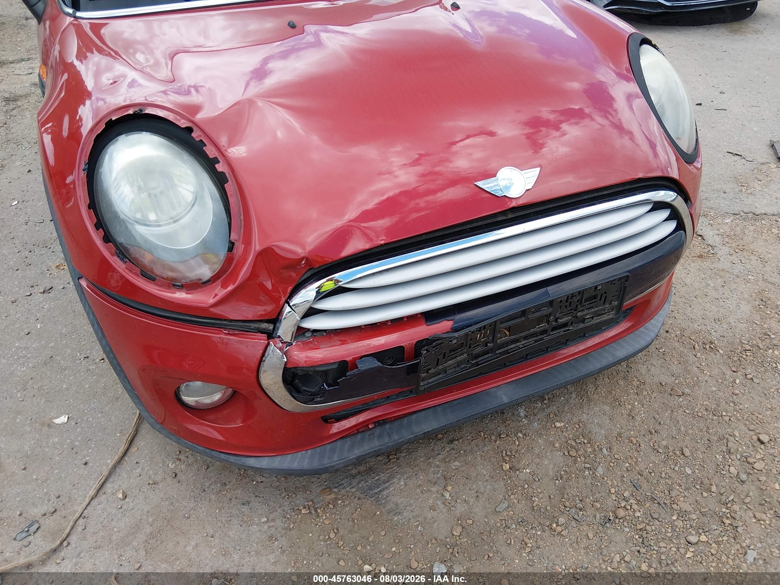 2014 Mini Hardtop Cooper Красный vin: WMWXM5C50ET971980