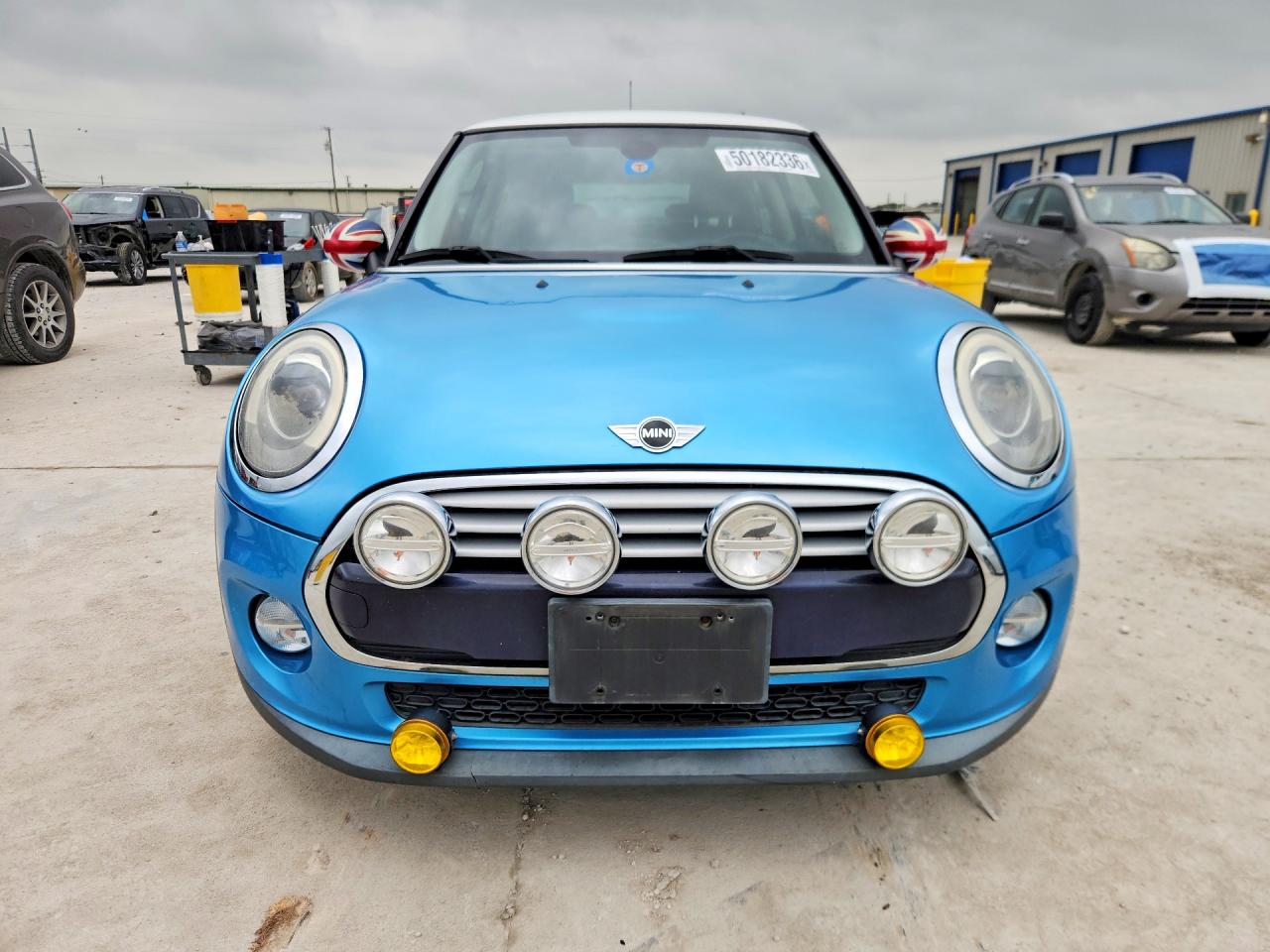 2015 Mini Cooper Синий vin: WMWXM5C50F3A60715