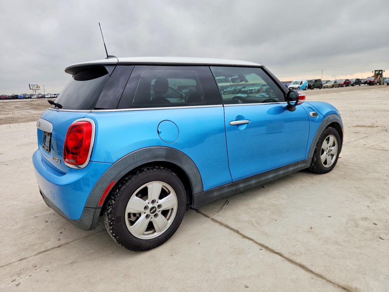 2015 Mini Cooper Синий vin: WMWXM5C50F3A60715
