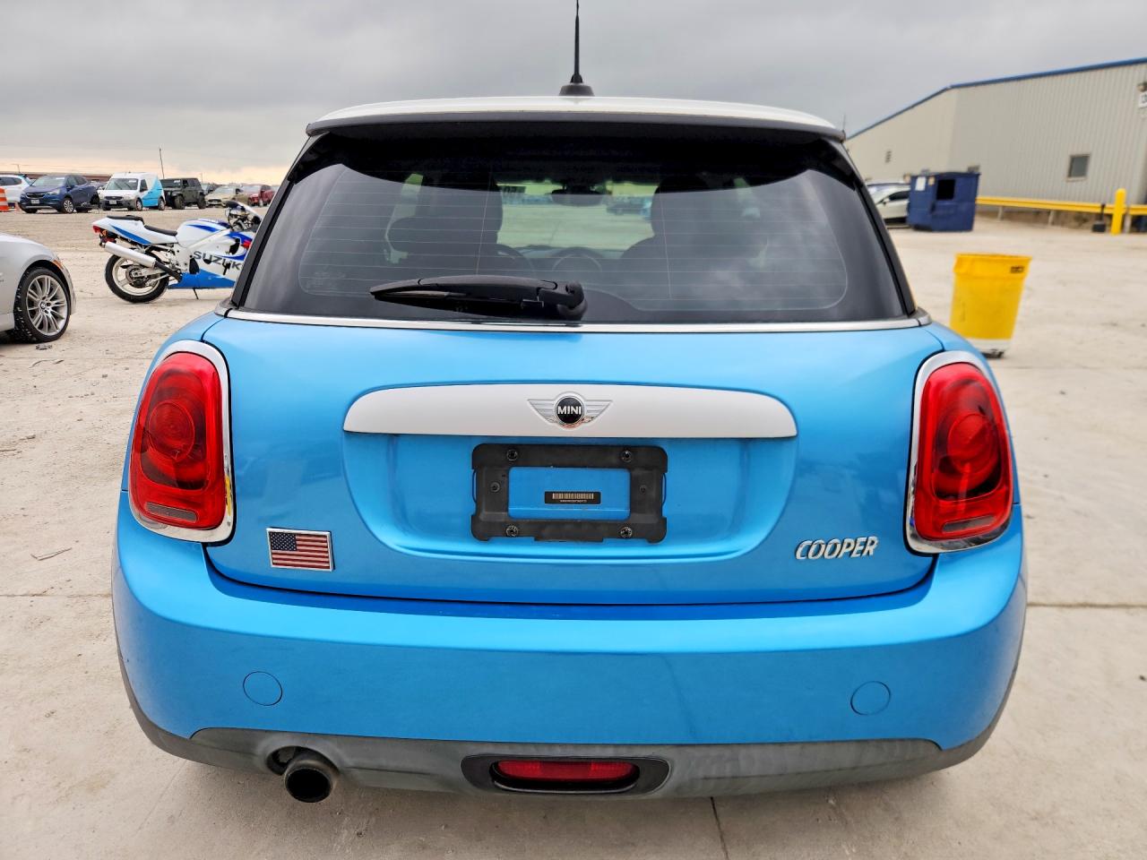 2015 Mini Cooper Синий vin: WMWXM5C50F3A60715
