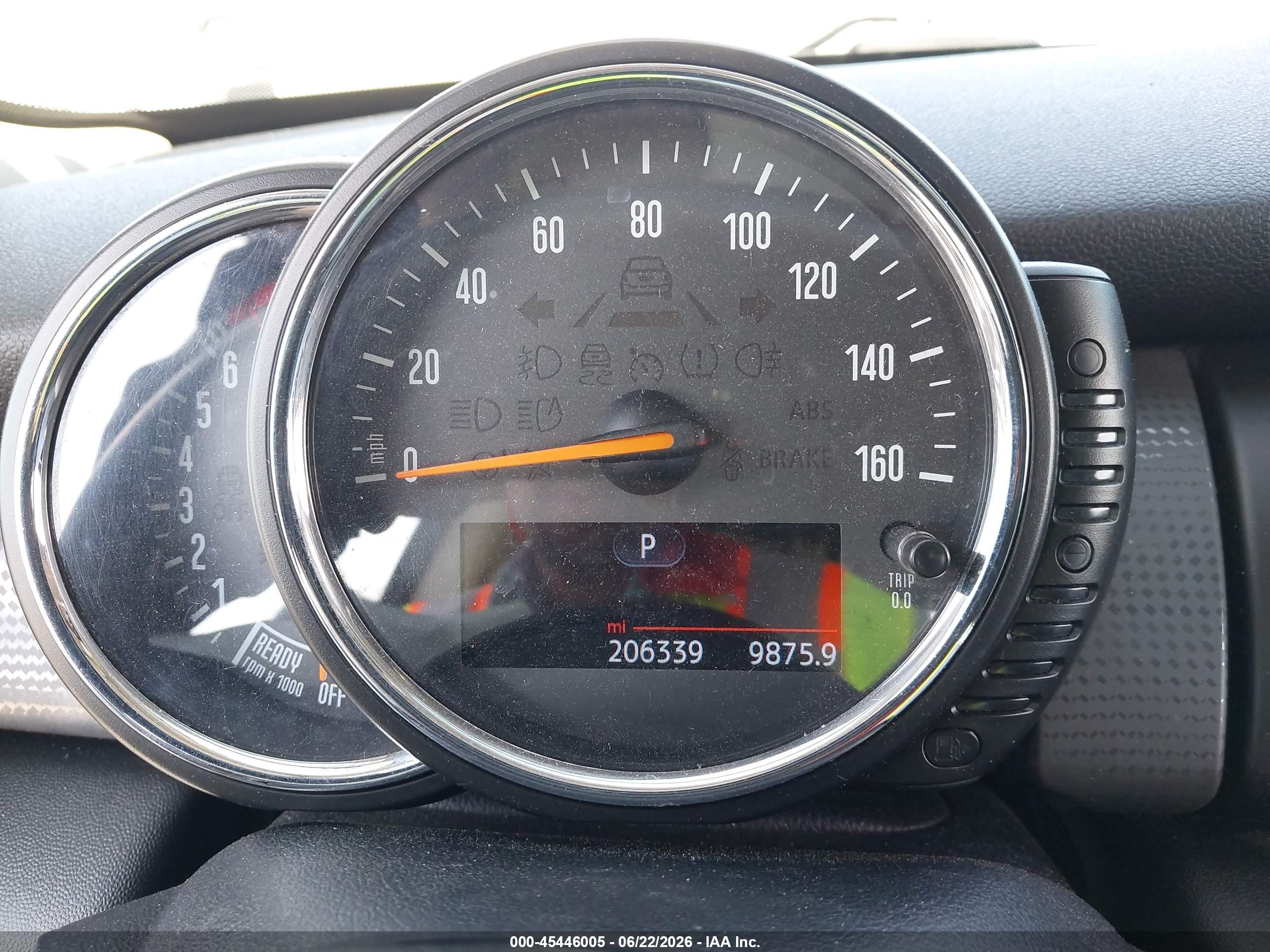 2015 Mini Hardtop Cooper Gray vin: WMWXM5C50FT939029
