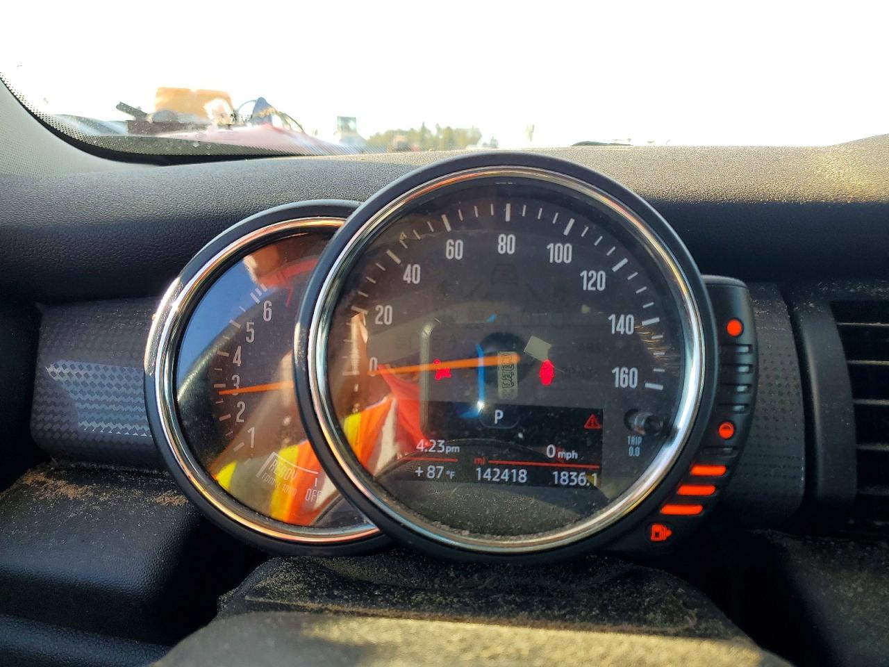 2015 Mini Cooper Красный vin: WMWXM5C51F3A58603