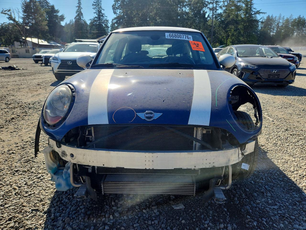 2015 Mini Cooper Blue vin: WMWXM5C51FT940173