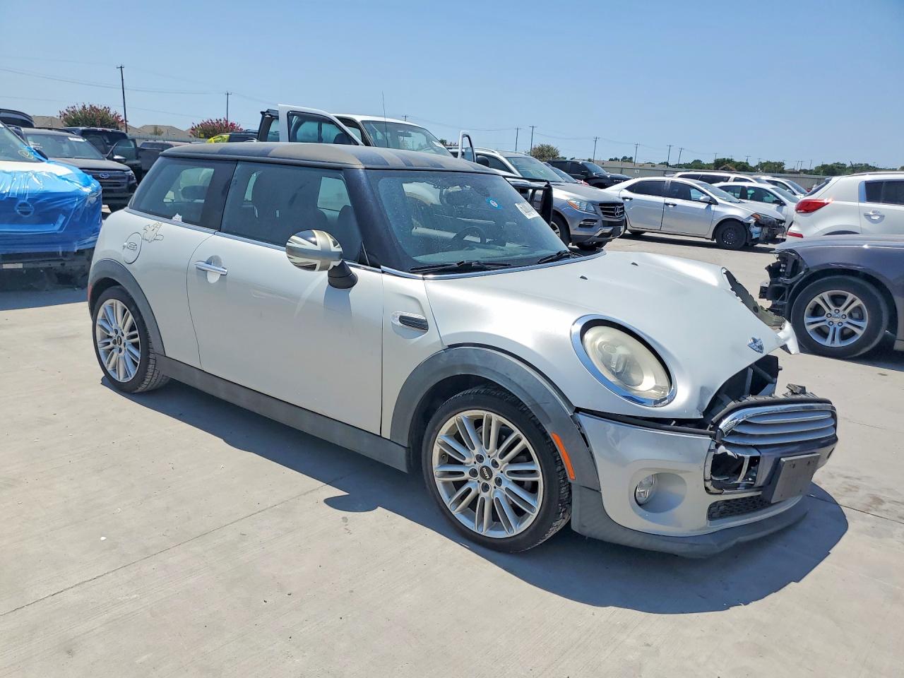 2015 Mini Cooper Gray vin: WMWXM5C51FT941341