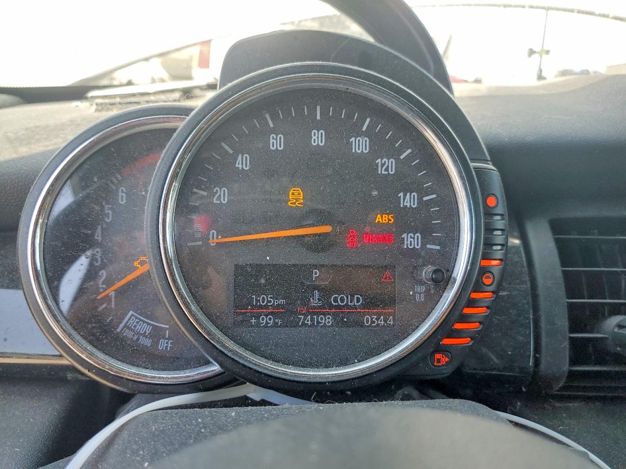 2015 Mini Cooper Gray vin: WMWXM5C51FT941341