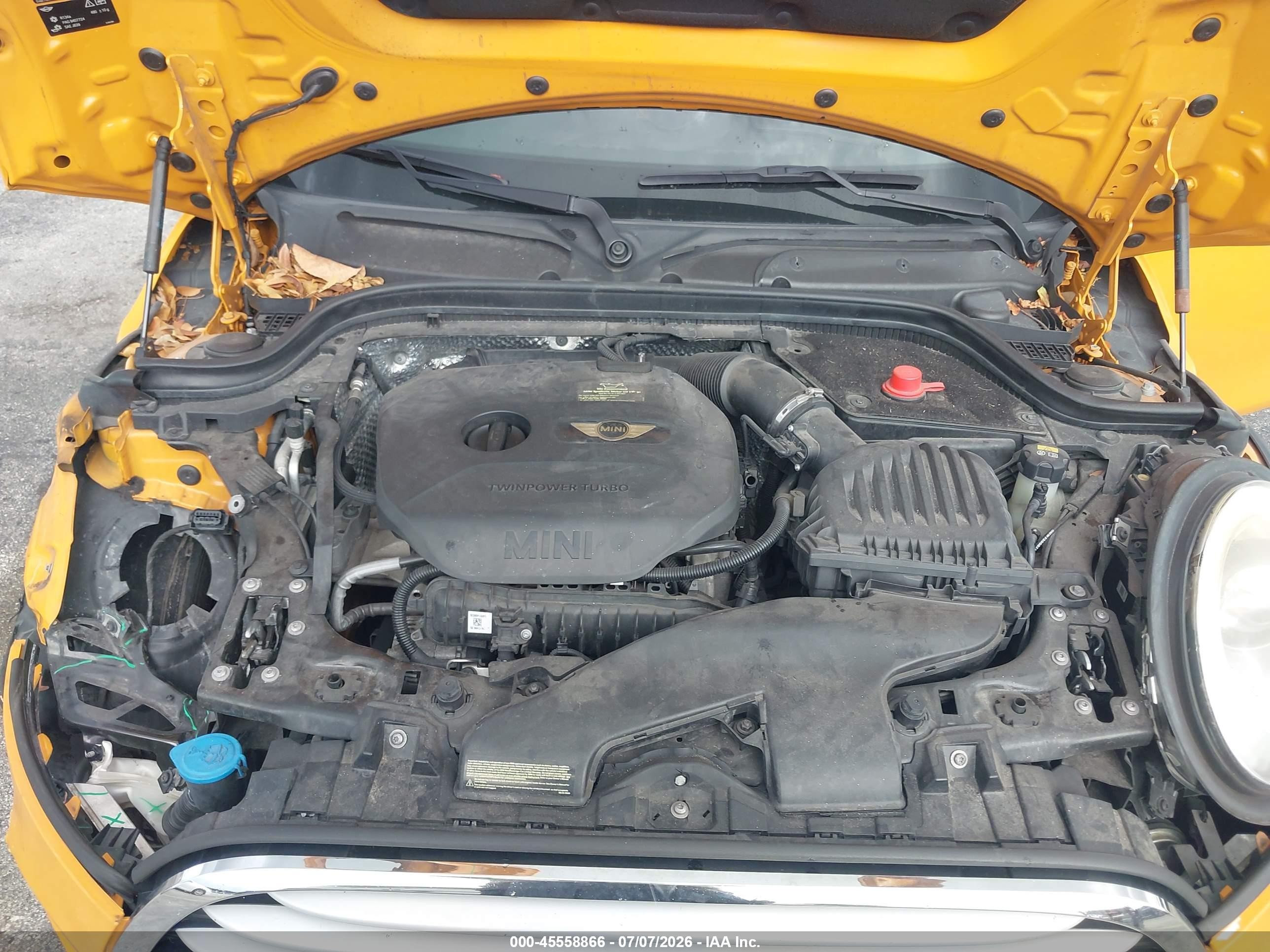 2015 Mini Hardtop Cooper Yellow vin: WMWXM5C52F3A56813