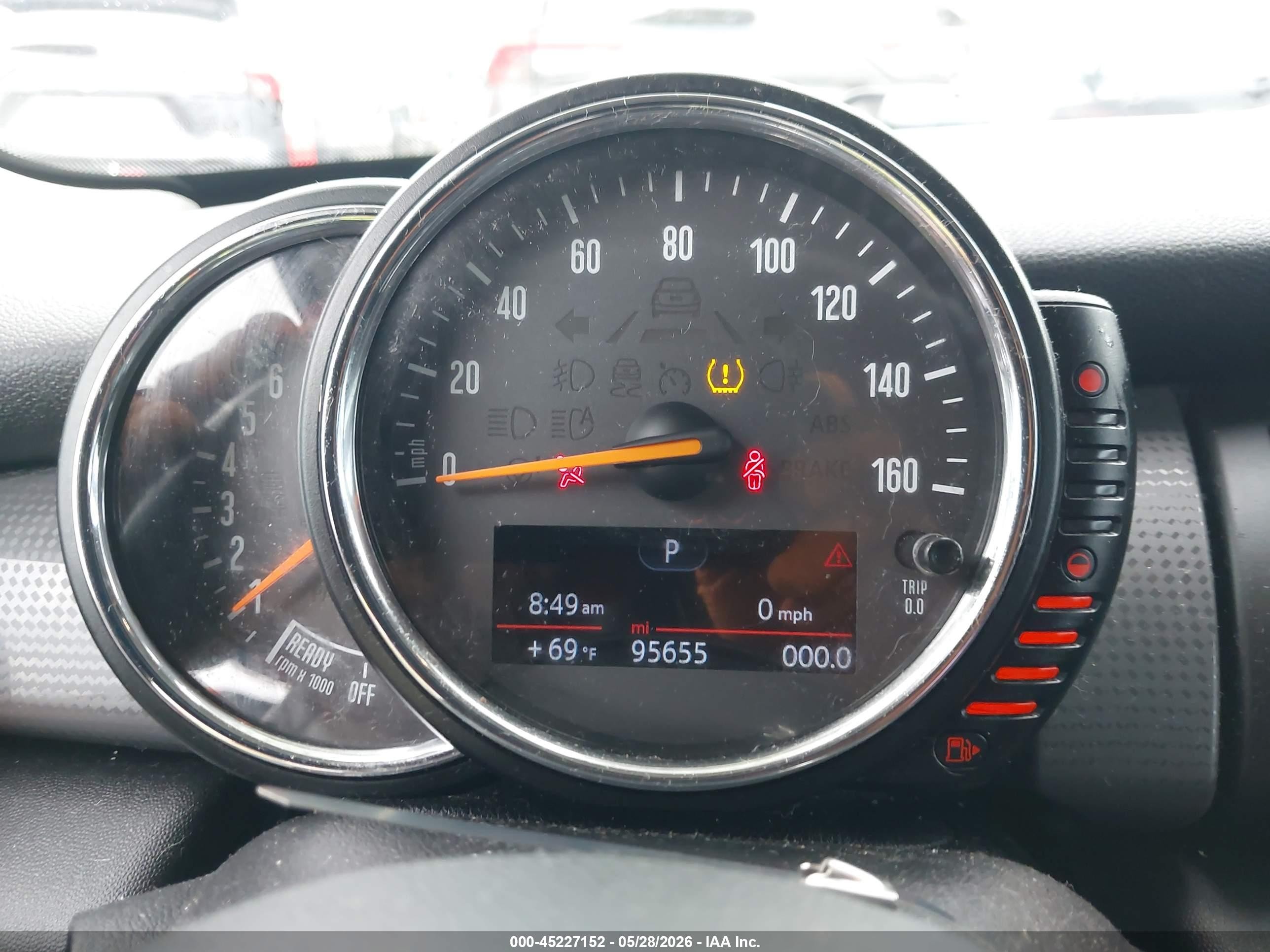 2015 Mini Hardtop Cooper Белый vin: WMWXM5C52FT939310