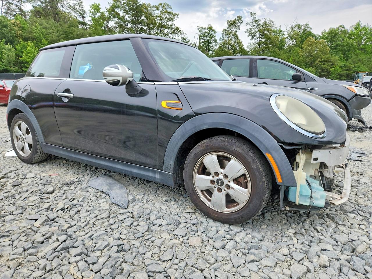 2015 Mini Cooper Черный vin: WMWXM5C52FT974302
