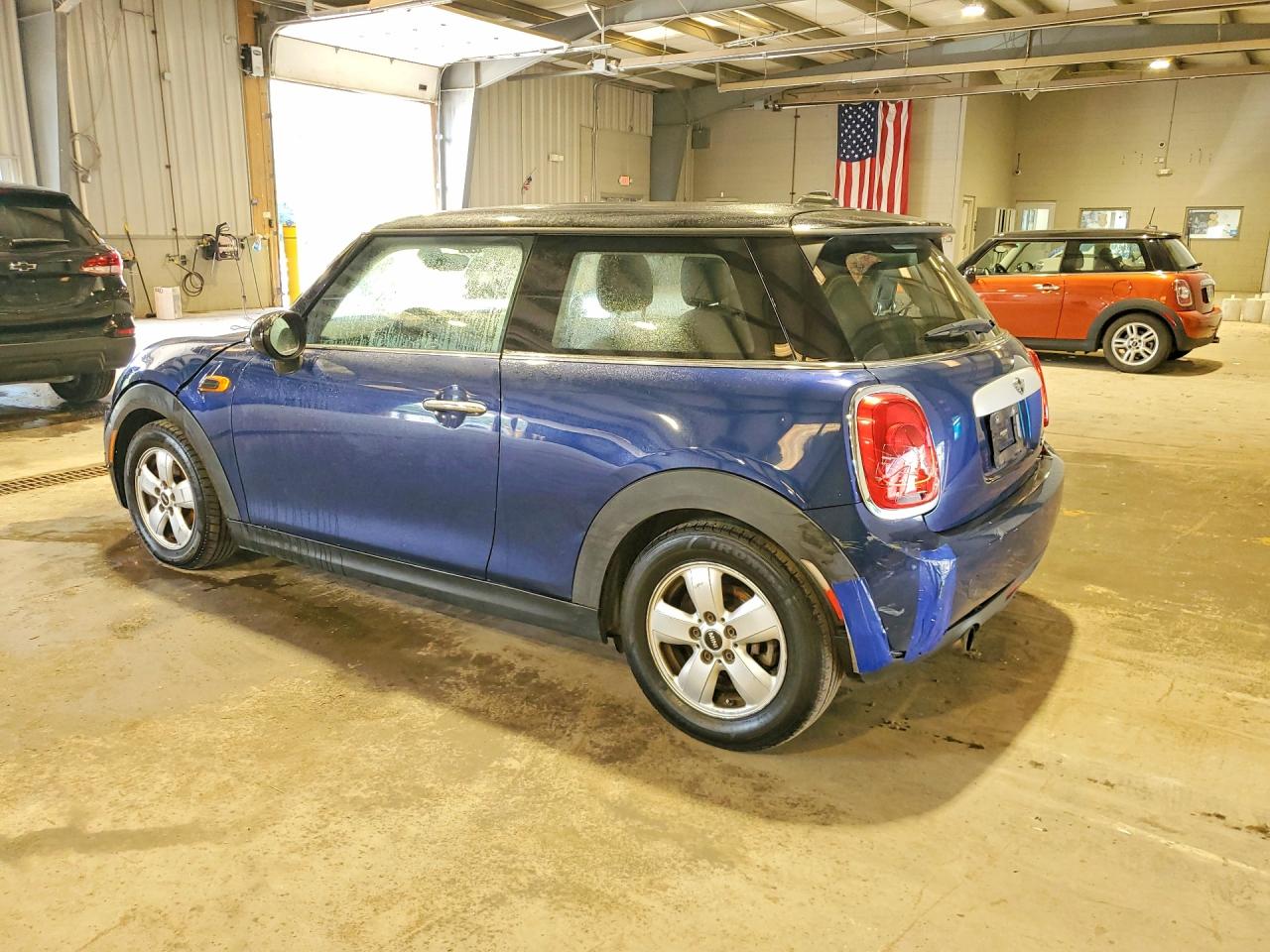 2015 Mini Cooper Синий vin: WMWXM5C53F3A97449