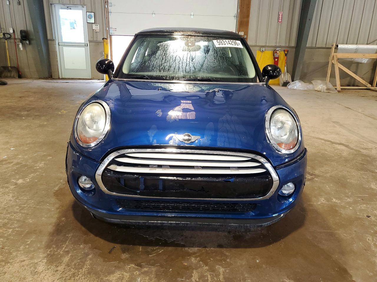 2015 Mini Cooper Синий vin: WMWXM5C53F3A97449