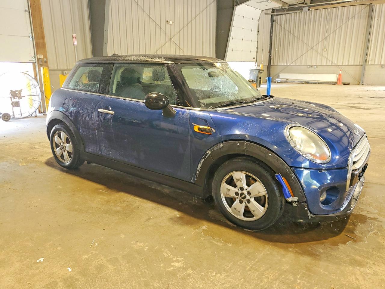 2015 Mini Cooper Синий vin: WMWXM5C53F3A97449