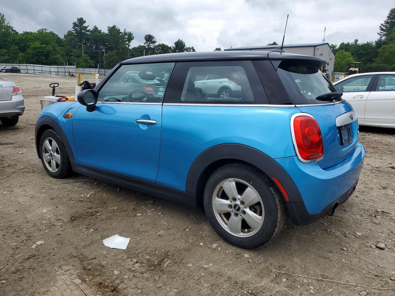 2015 Mini Cooper Blue vin: WMWXM5C53F3B34094