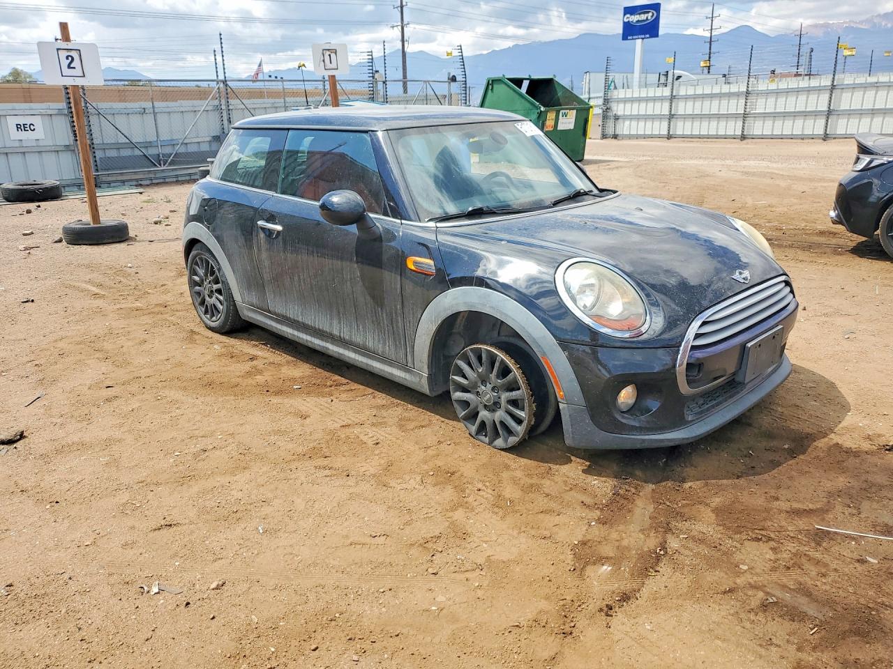 2015 Mini Cooper Black vin: WMWXM5C53F3B34466