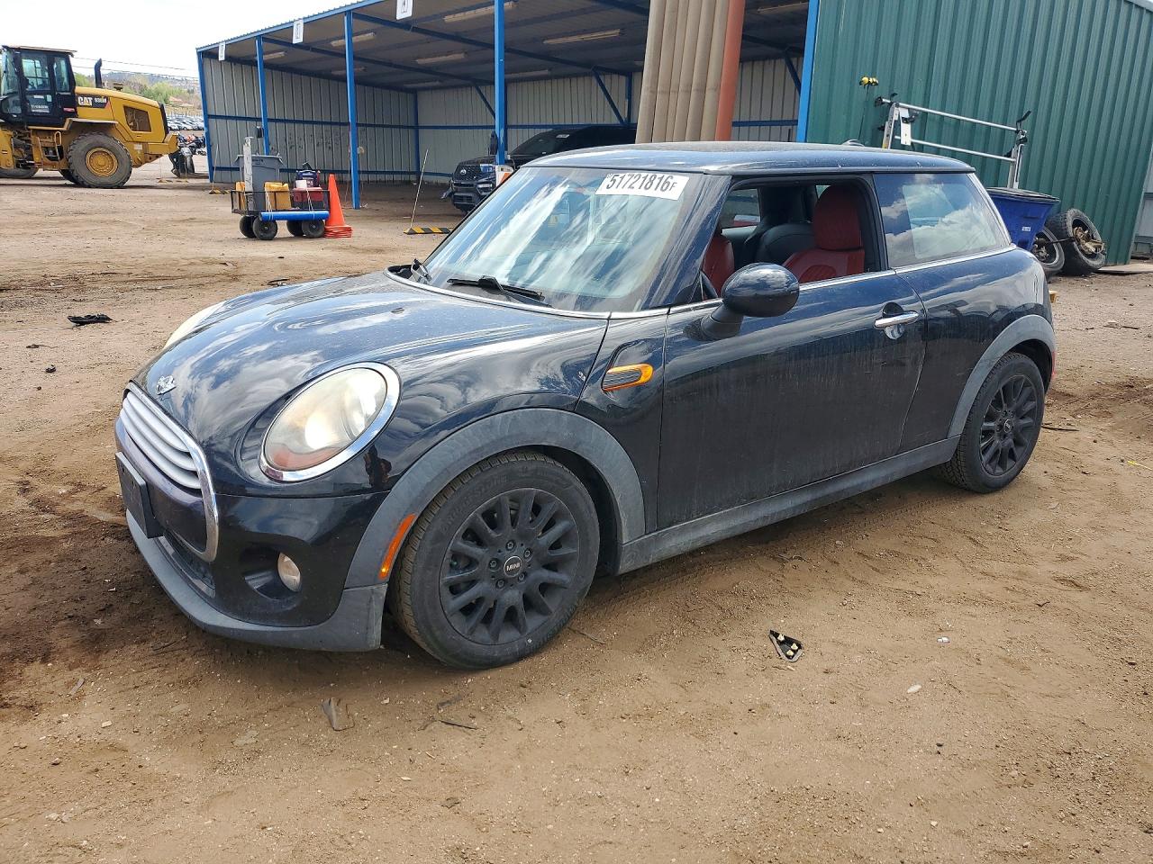 2015 Mini Cooper Black vin: WMWXM5C53F3B34466