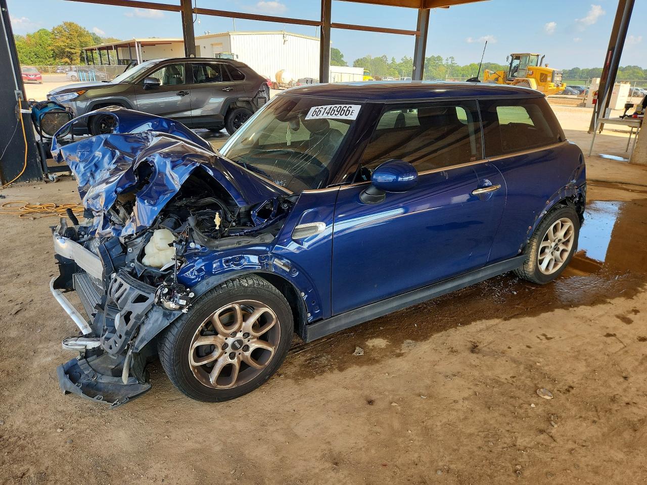 2015 Mini Cooper Blue vin: WMWXM5C53FT939073
