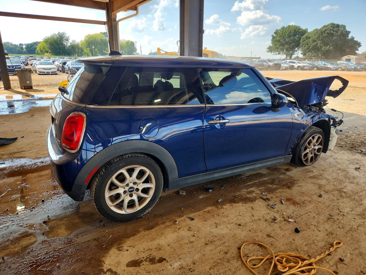2015 Mini Cooper Blue vin: WMWXM5C53FT939073