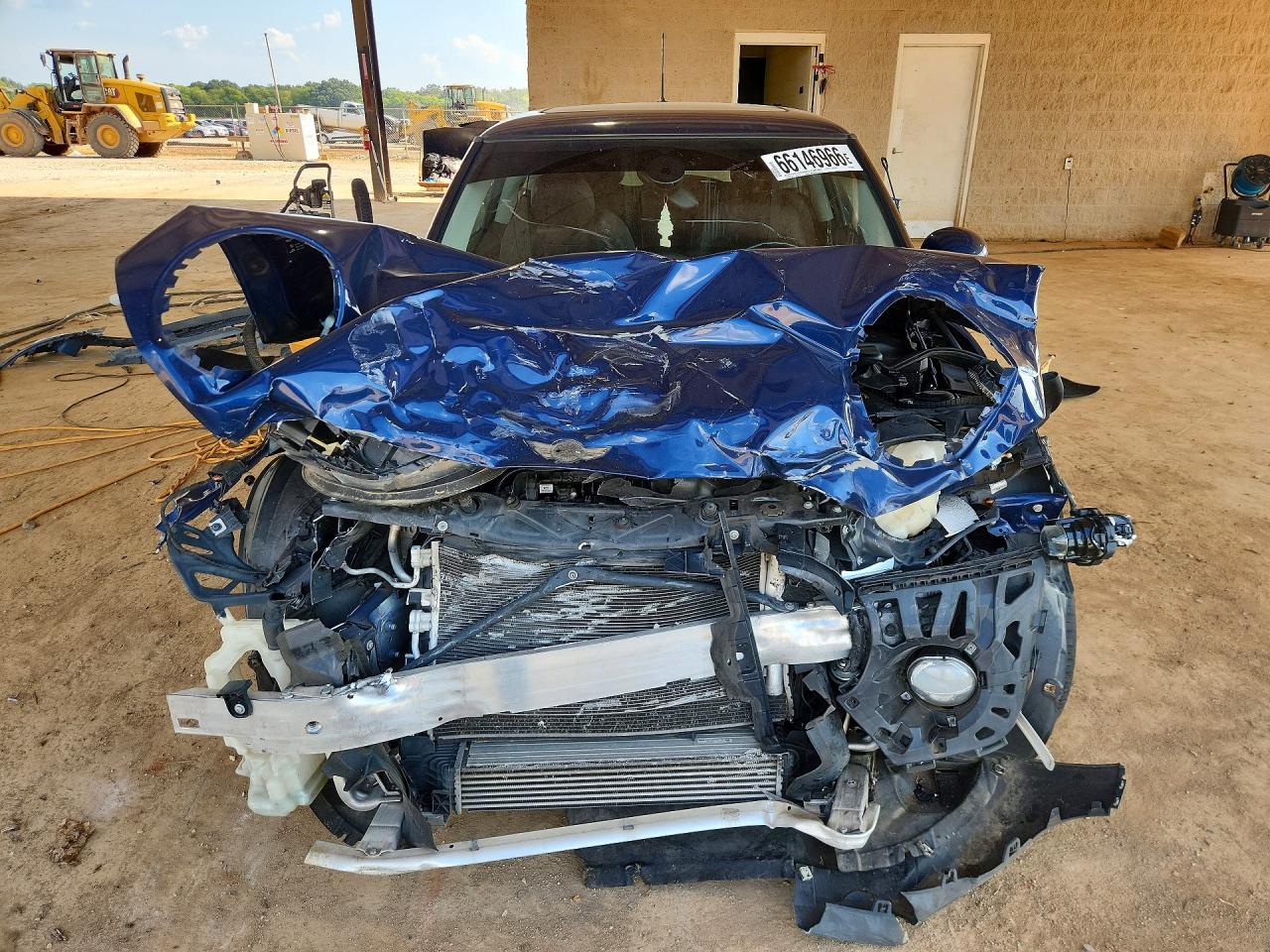 2015 Mini Cooper Blue vin: WMWXM5C53FT939073